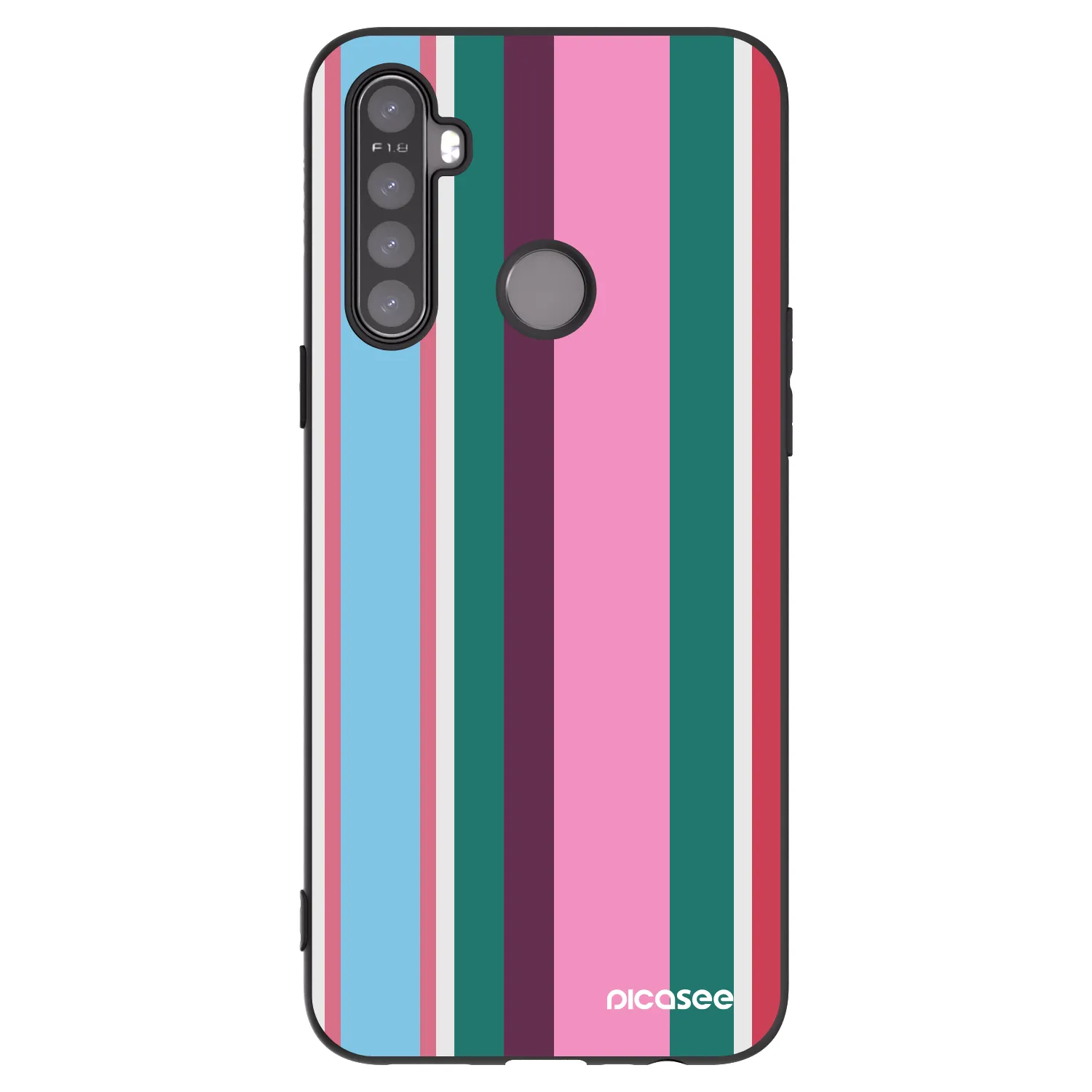 Picasee Μαύρη θήκη σιλικόνης για Realme 6i - Cabana club