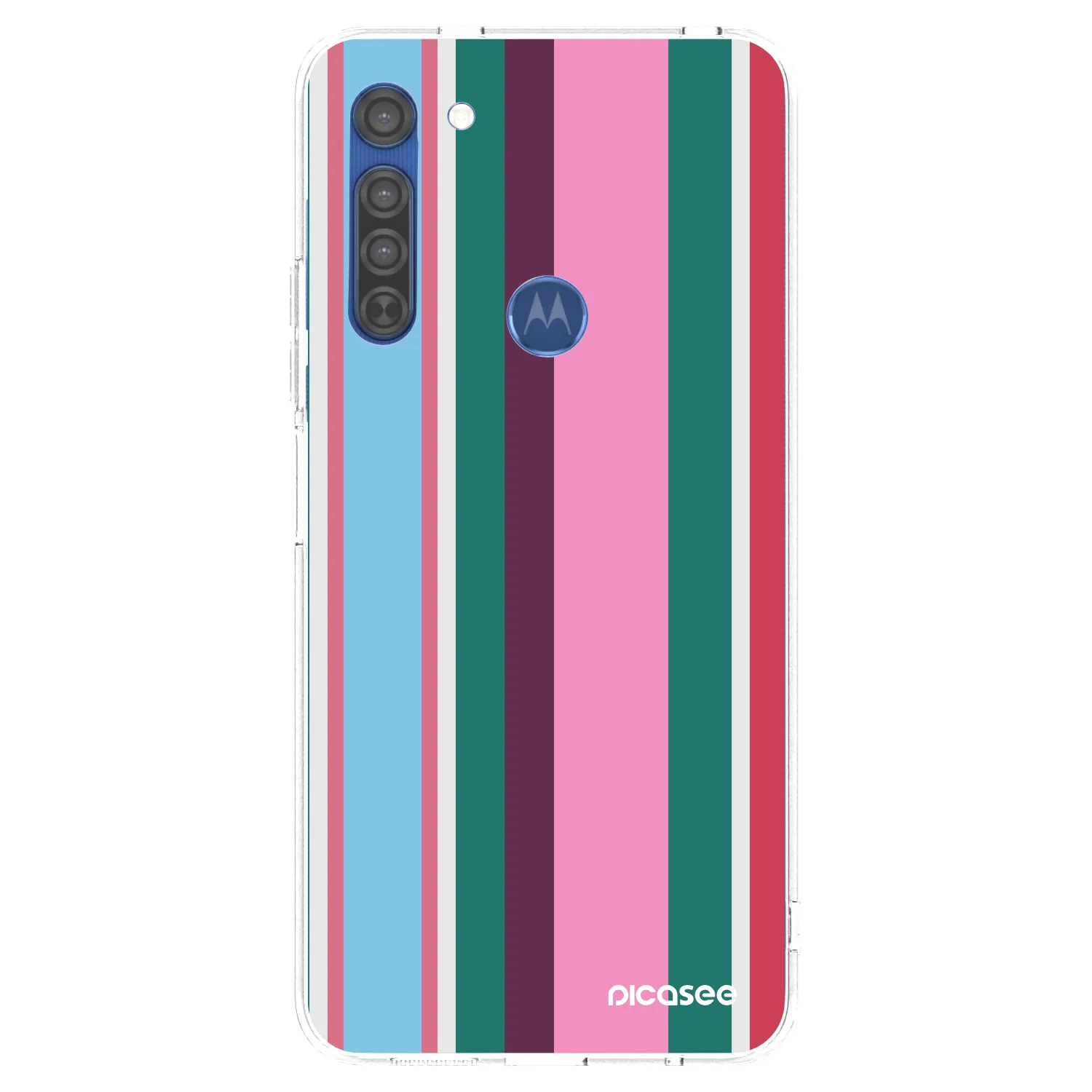 Picasee διαφανής θήκη σιλικόνης Motorola Moto G8 - Cabana club