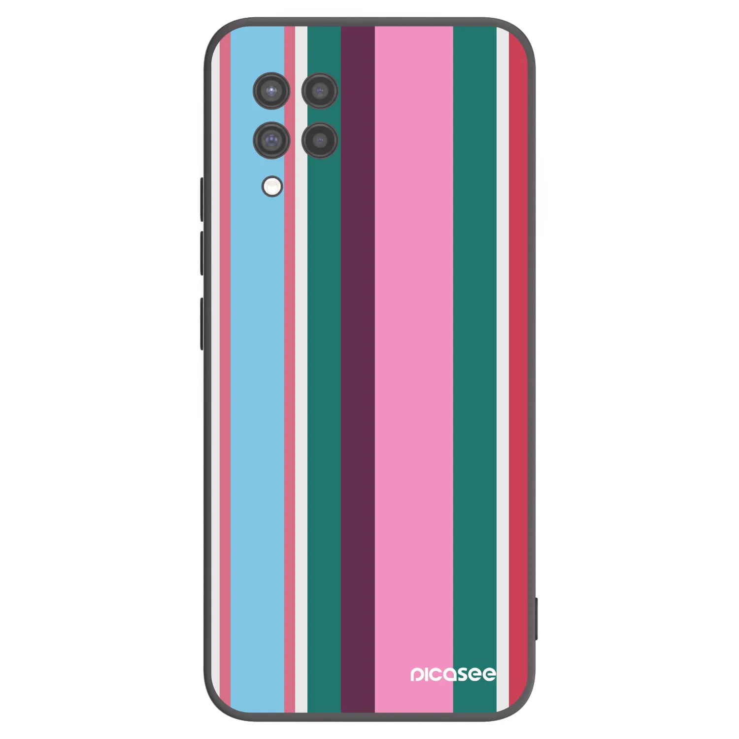 Picasee Μαύρη θήκη σιλικόνης για Samsung Galaxy A42 A426B - Cabana club