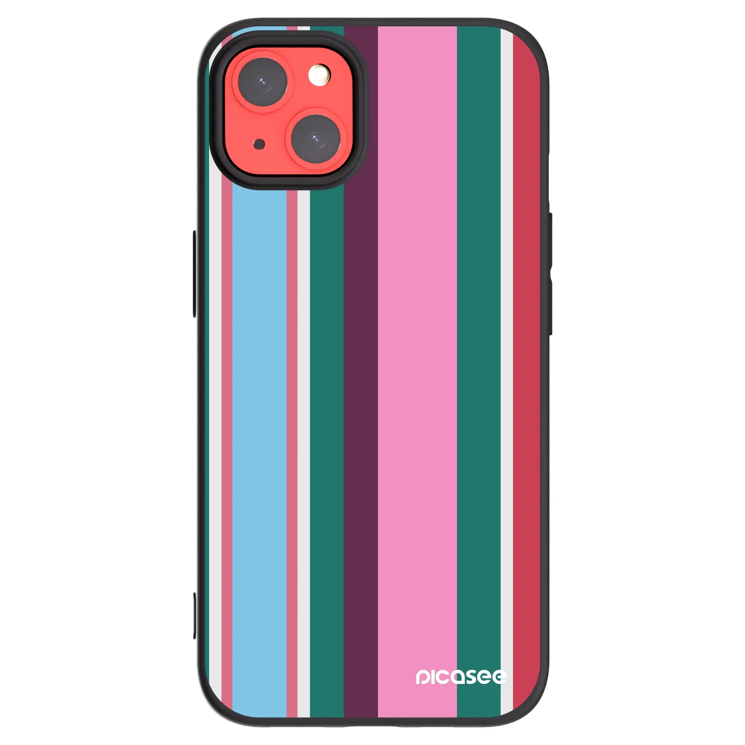Picasee Μαύρη θήκη σιλικόνης για Apple iPhone 13 - Cabana club