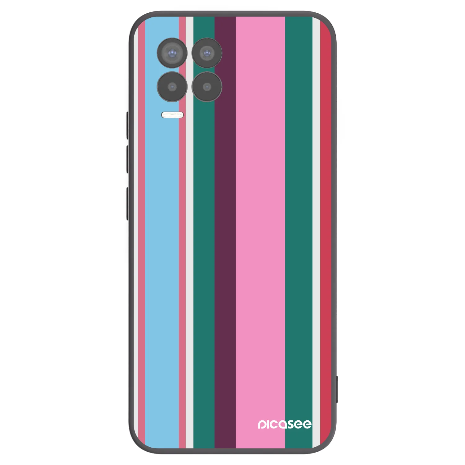 Picasee Μαύρη θήκη σιλικόνης για Realme 8 4G - Cabana club