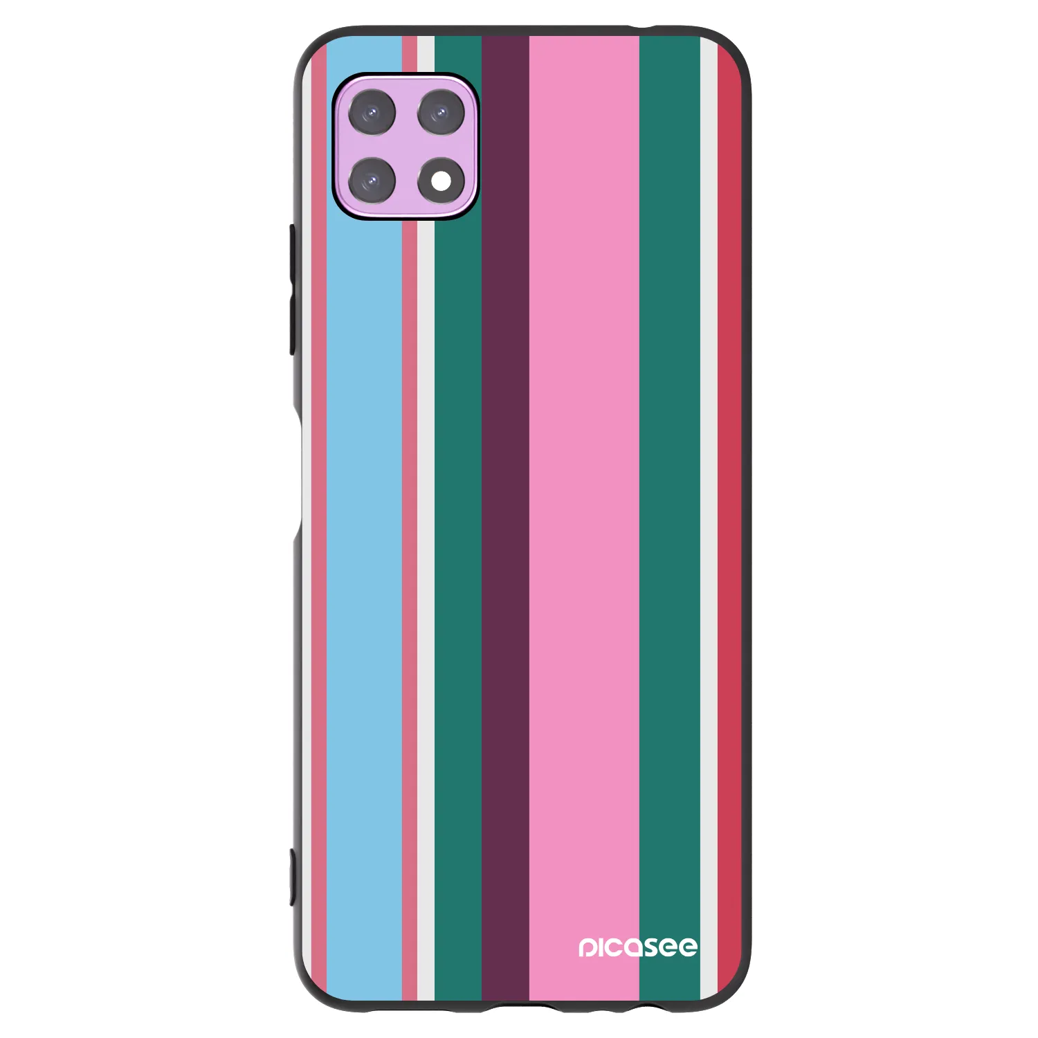 Picasee Μαύρη θήκη σιλικόνης για Samsung Galaxy A22 A226B 5G - Cabana club