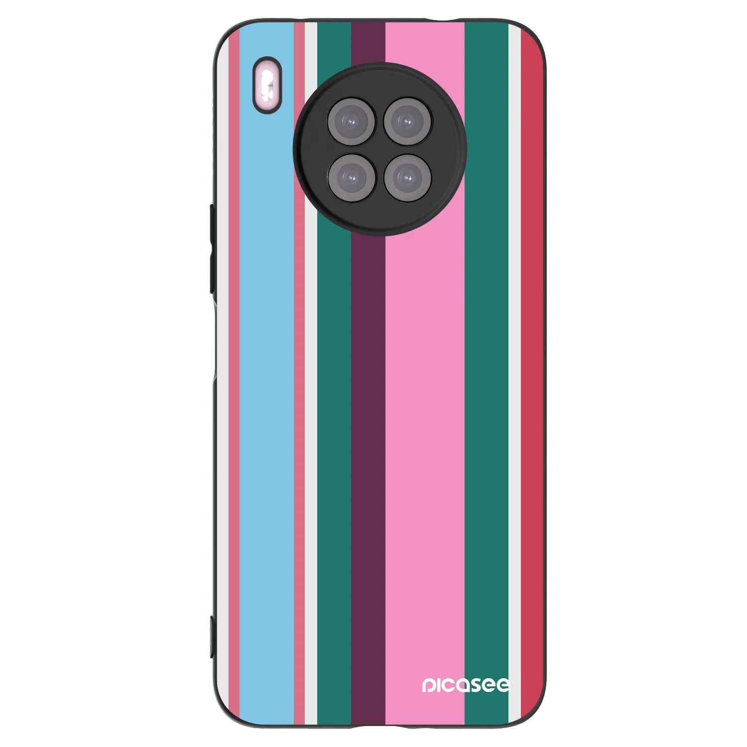 Picasee Μαύρη θήκη σιλικόνης για Huawei Nova 8i - Cabana club