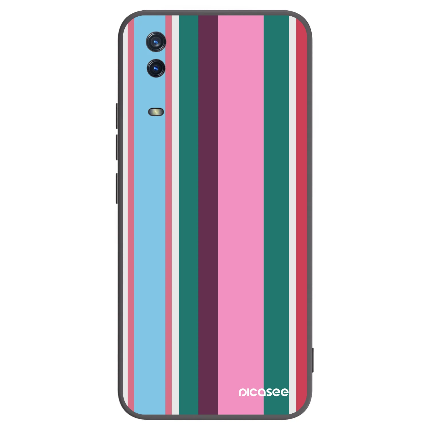 Picasee Μαύρη θήκη σιλικόνης για Vivo Y11s - Cabana club