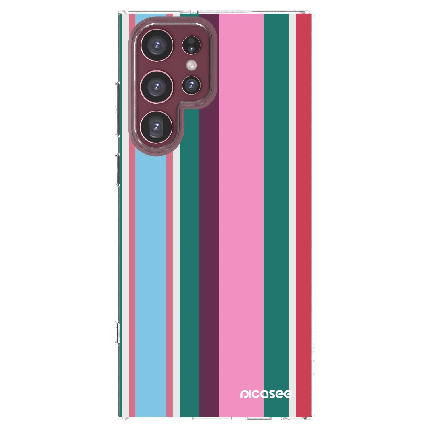 Picasee διαφανής θήκη σιλικόνης Samsung Galaxy S22 Ultra 5G - Cabana club