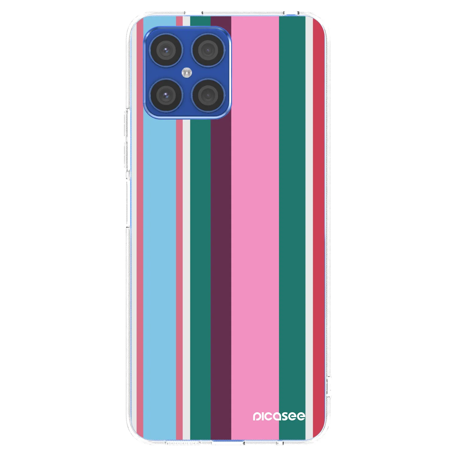 Picasee διαφανής θήκη σιλικόνης Honor X8 4G - Cabana club