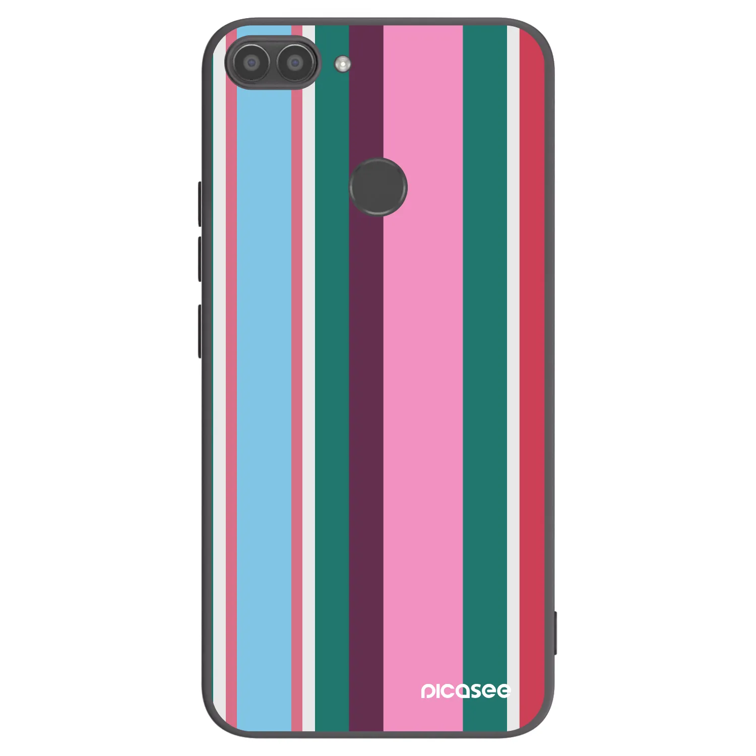 Picasee Μαύρη θήκη σιλικόνης για Huawei P Smart - Cabana club