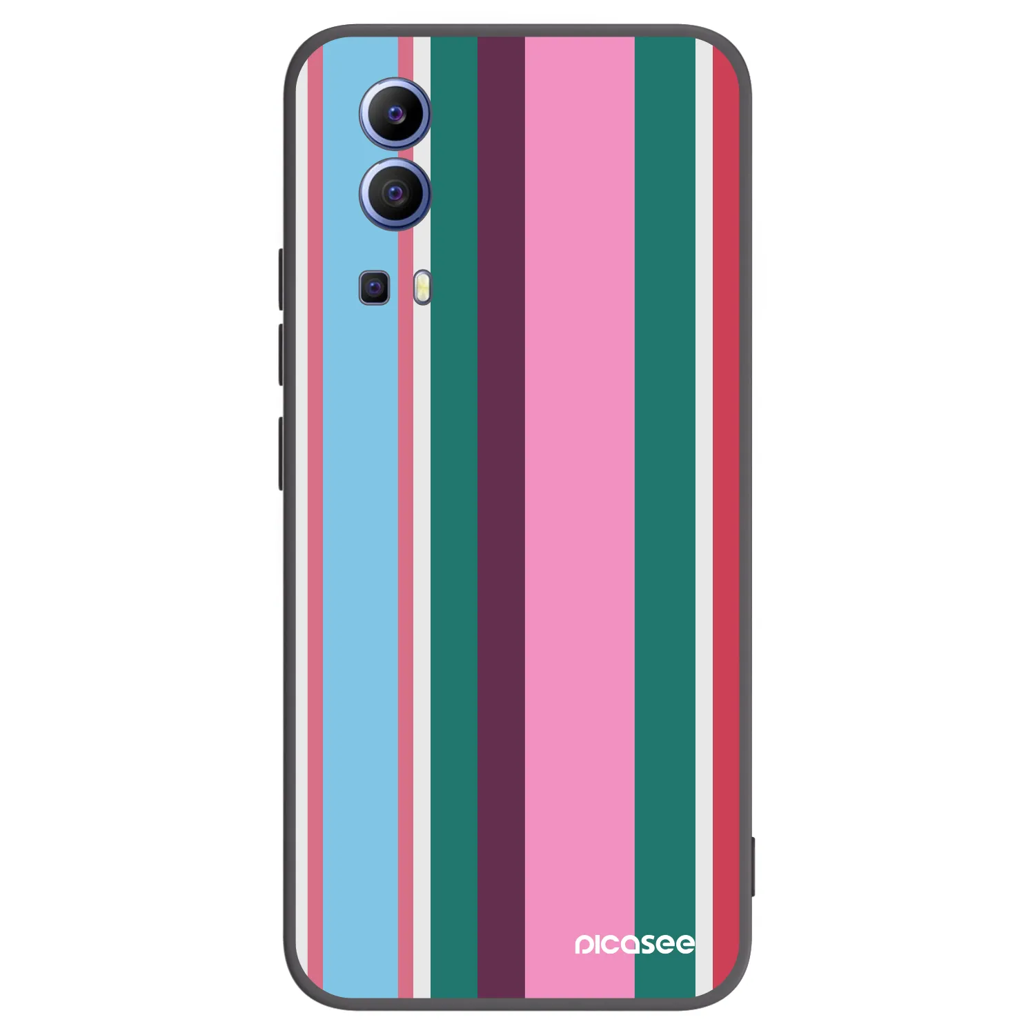 Picasee Μαύρη θήκη σιλικόνης για Vivo Y52 5G - Cabana club