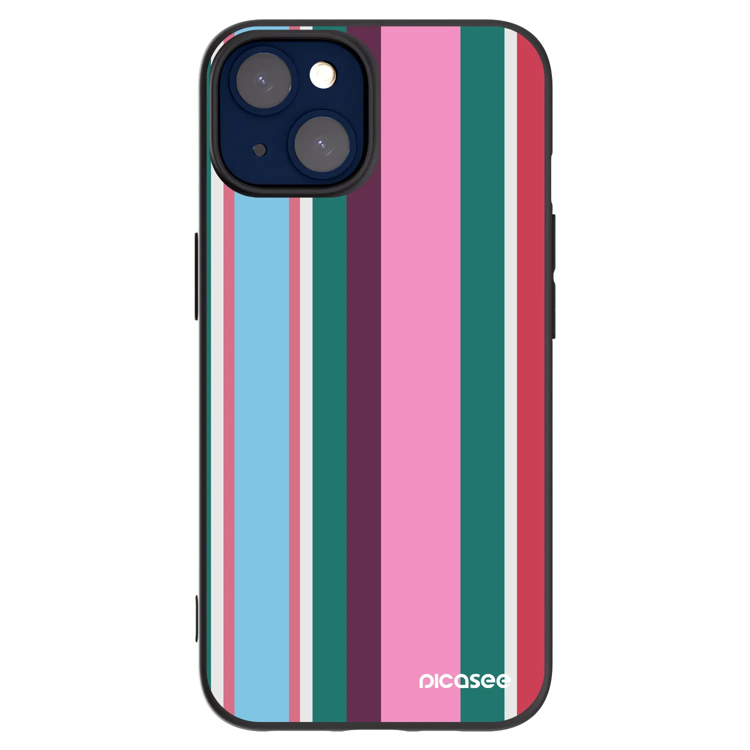 Picasee Μαύρη θήκη σιλικόνης για Apple iPhone 14 - Cabana club