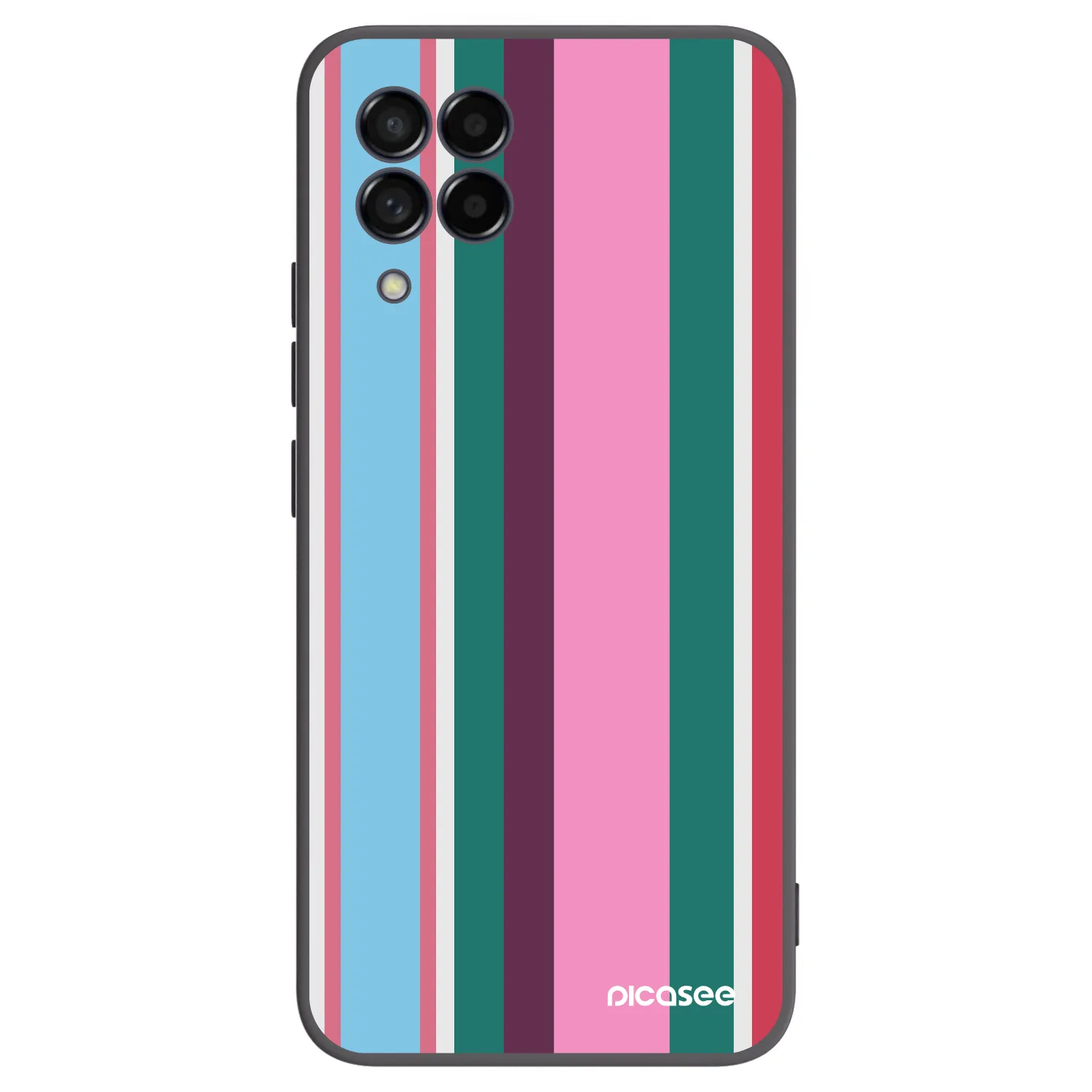 Picasee Μαύρη θήκη σιλικόνης για Samsung Galaxy M53 5G - Cabana club