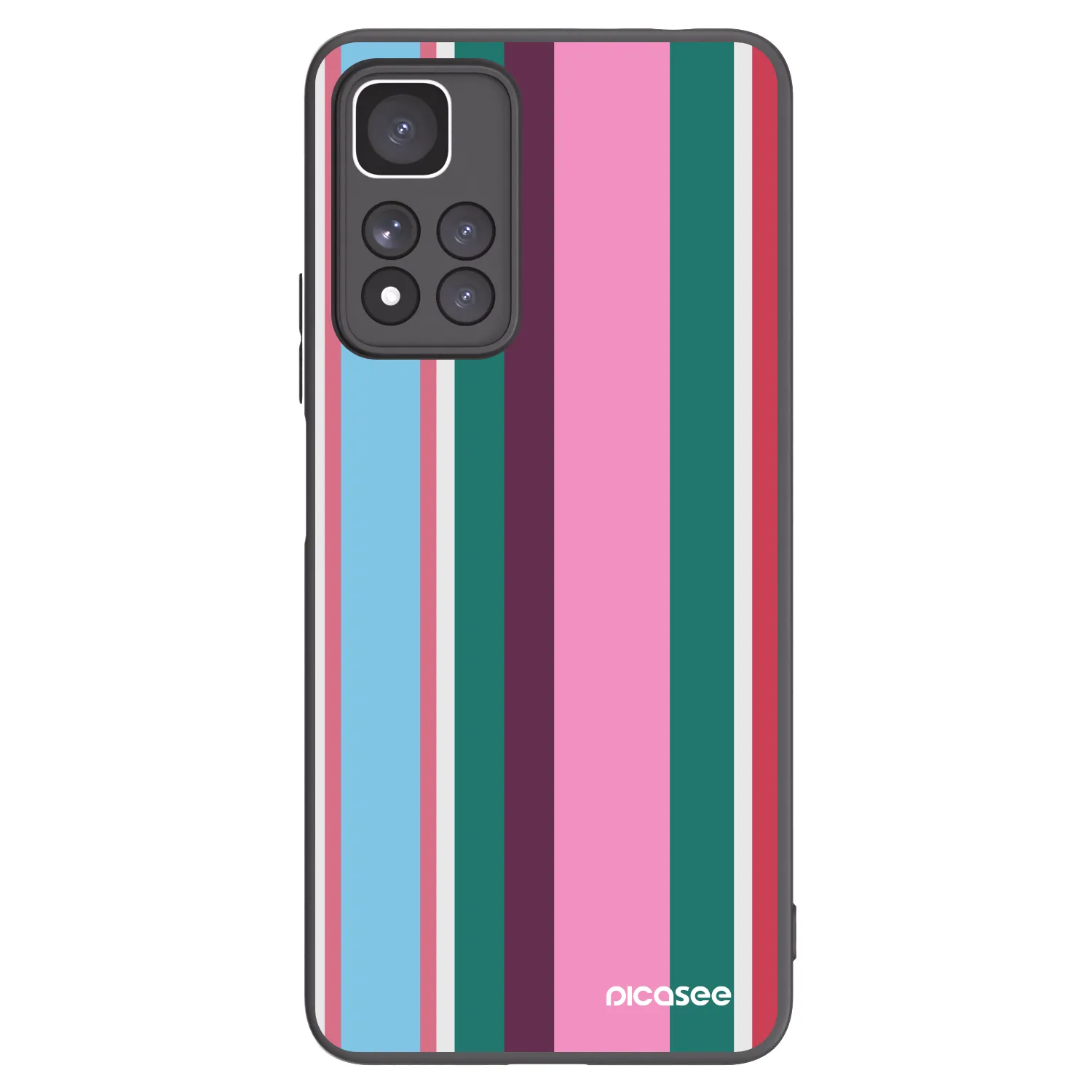 Picasee Μαύρη θήκη σιλικόνης για Xiaomi Redmi Note 11 Pro+ 5G - Cabana club