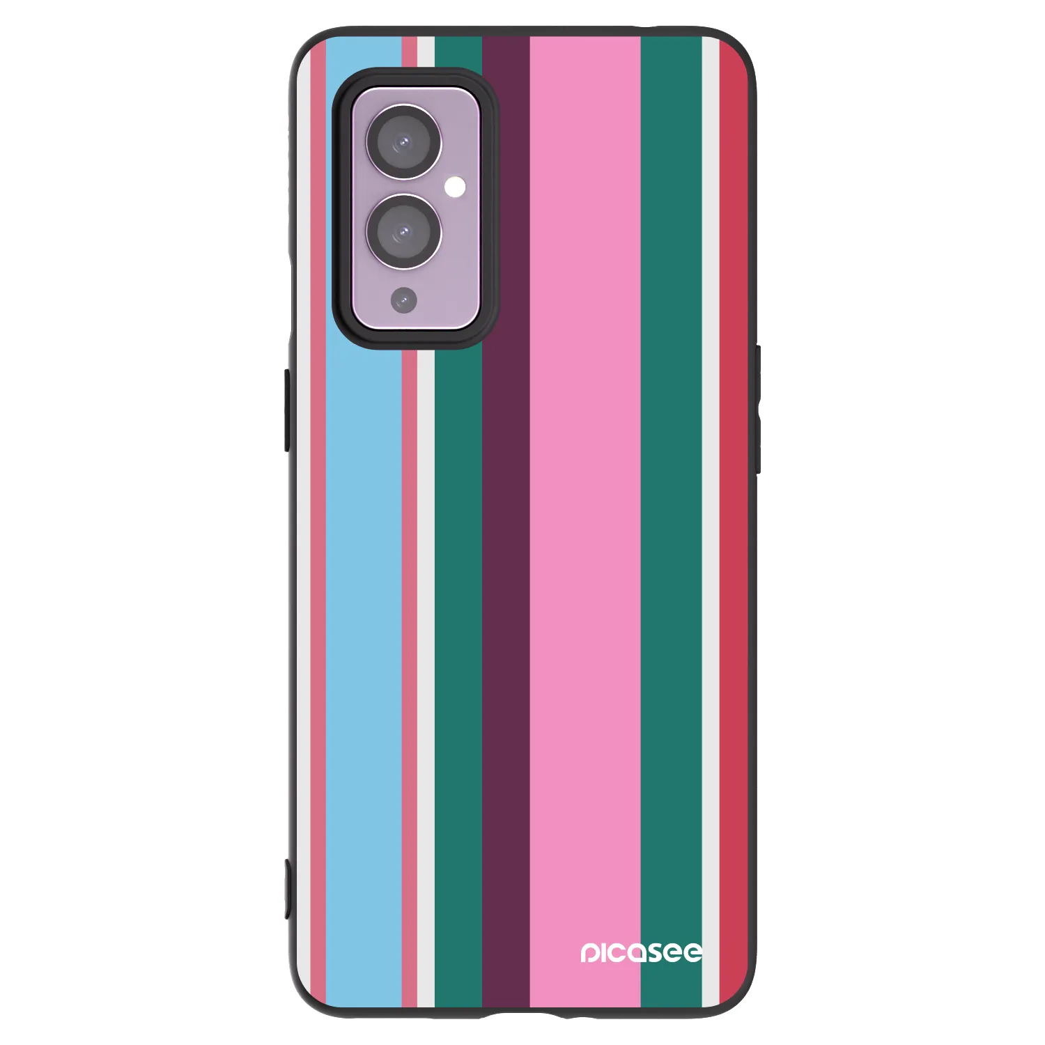 Picasee Μαύρη θήκη σιλικόνης για OnePlus 9 - Cabana club