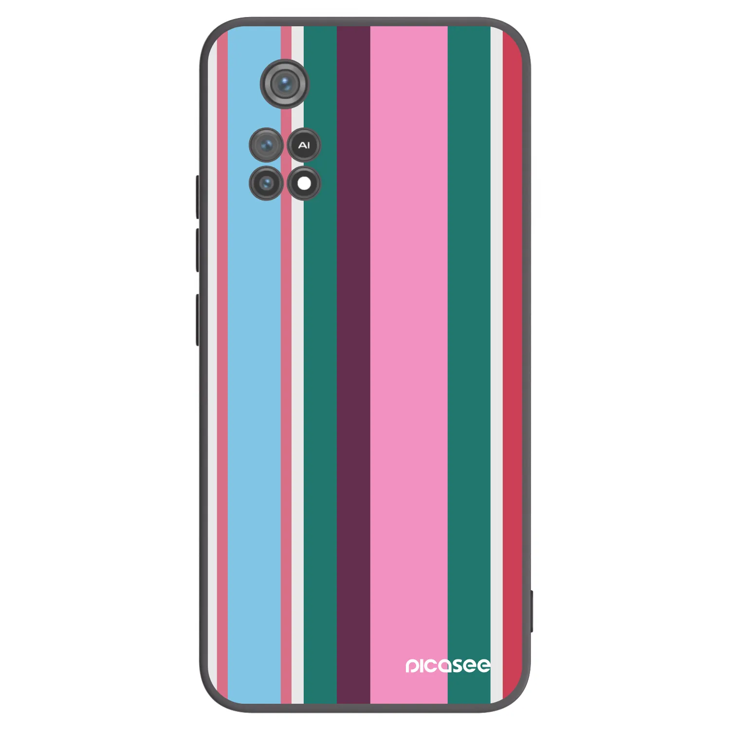 Picasee Μαύρη θήκη σιλικόνης για Xiaomi Poco M4 Pro - Cabana club