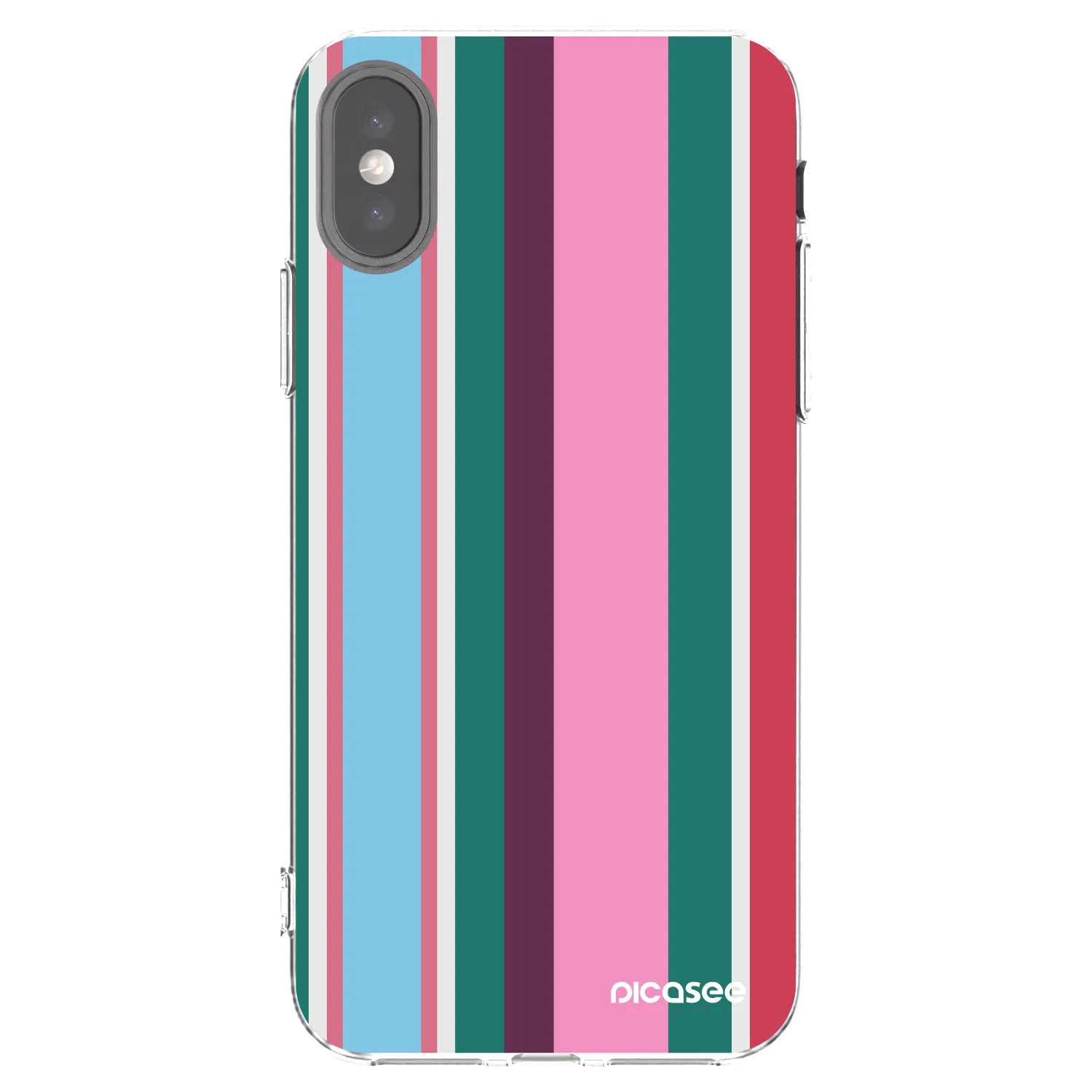 Picasee διαφανής θήκη σιλικόνης Apple iPhone X/XS - Cabana club