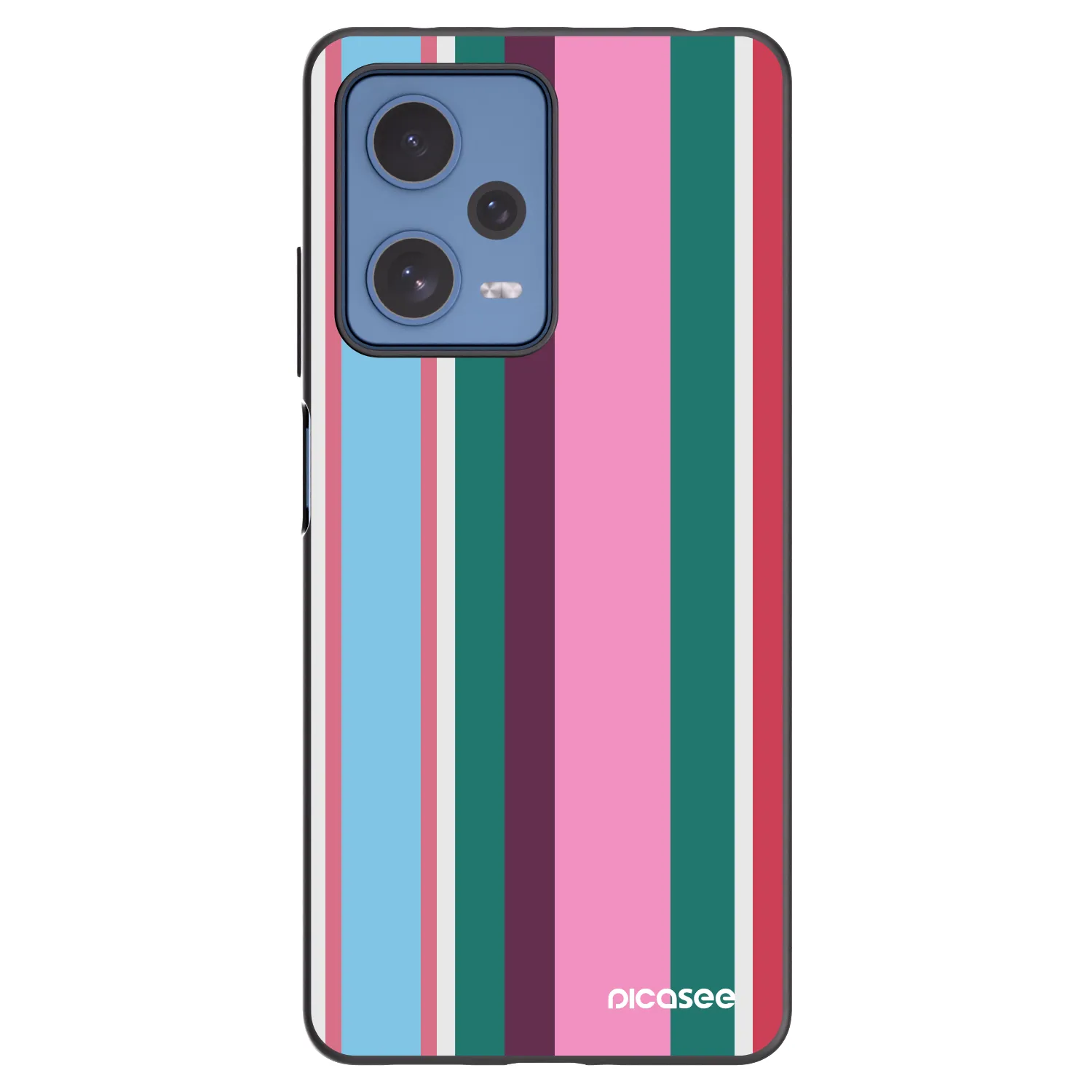Picasee Μαύρη θήκη σιλικόνης για Xiaomi Redmi Note 12 Pro 5G - Cabana club