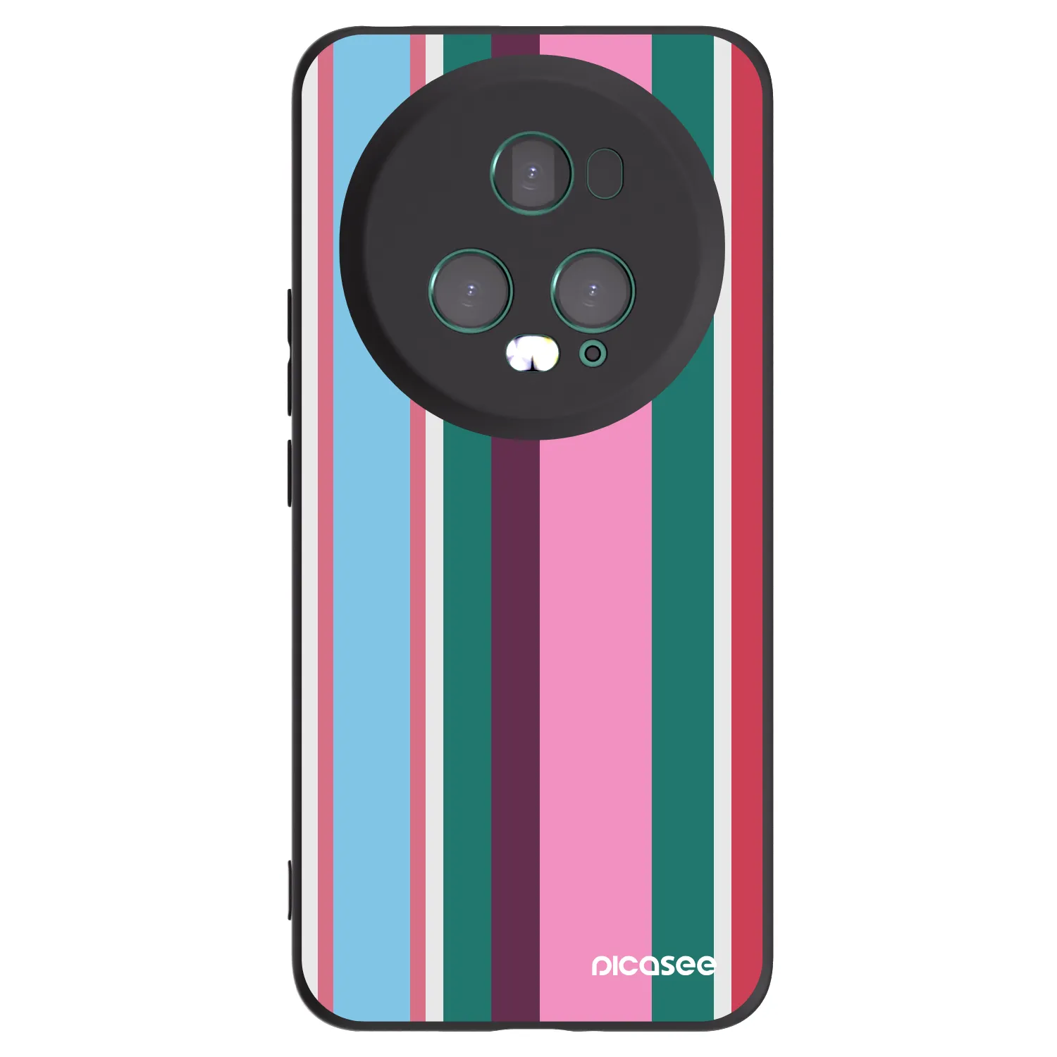 Picasee Μαύρη θήκη σιλικόνης για Honor Magic5 Pro - Cabana club