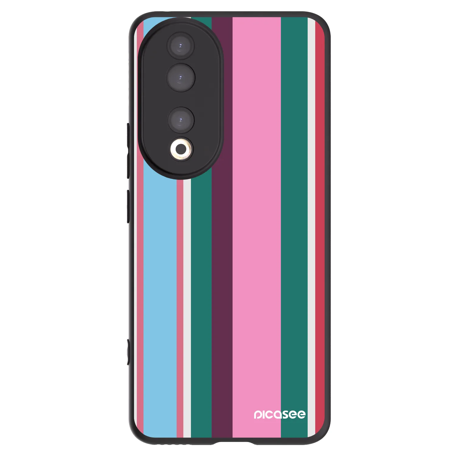 Picasee Μαύρη θήκη σιλικόνης για Honor 90 5G - Cabana club