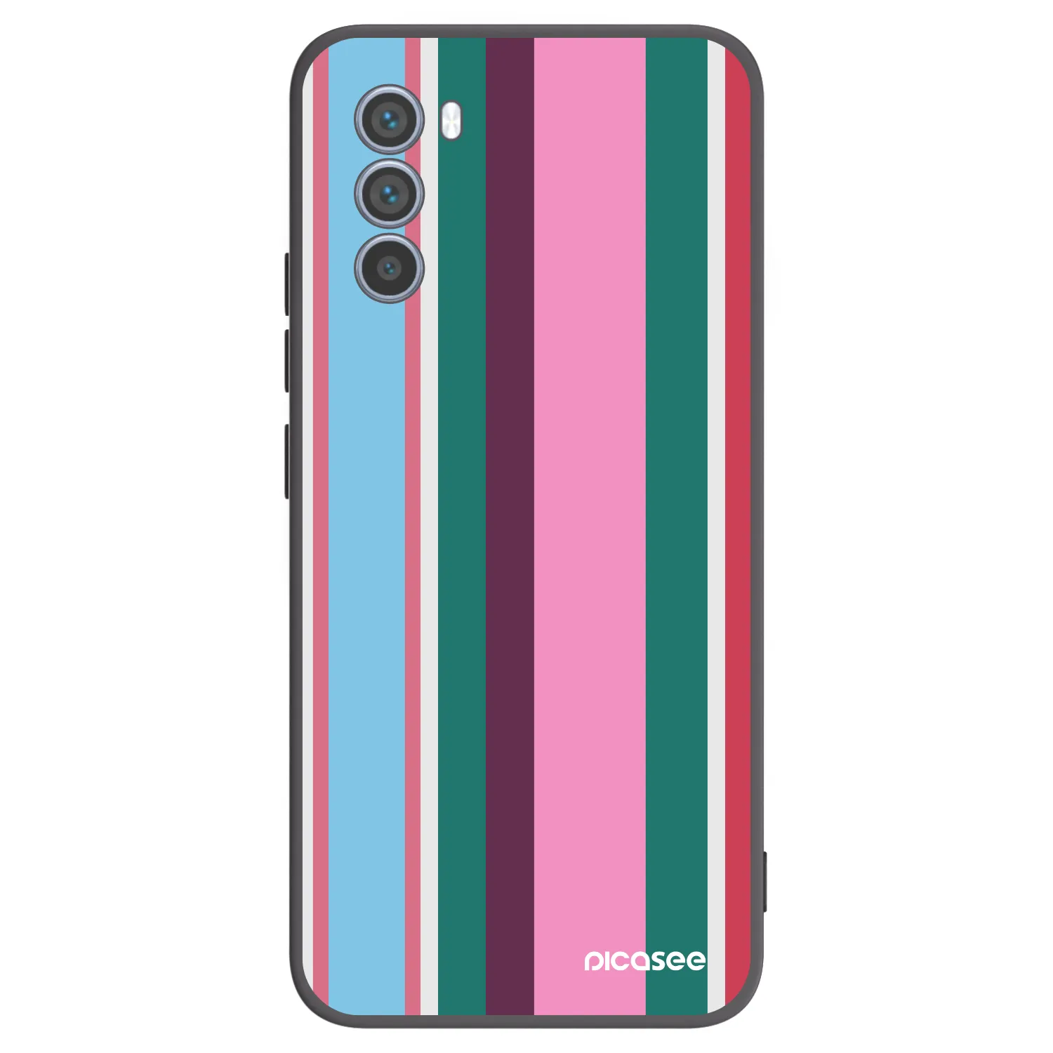 Picasee Μαύρη θήκη σιλικόνης για Motorola Moto G62 - Cabana club
