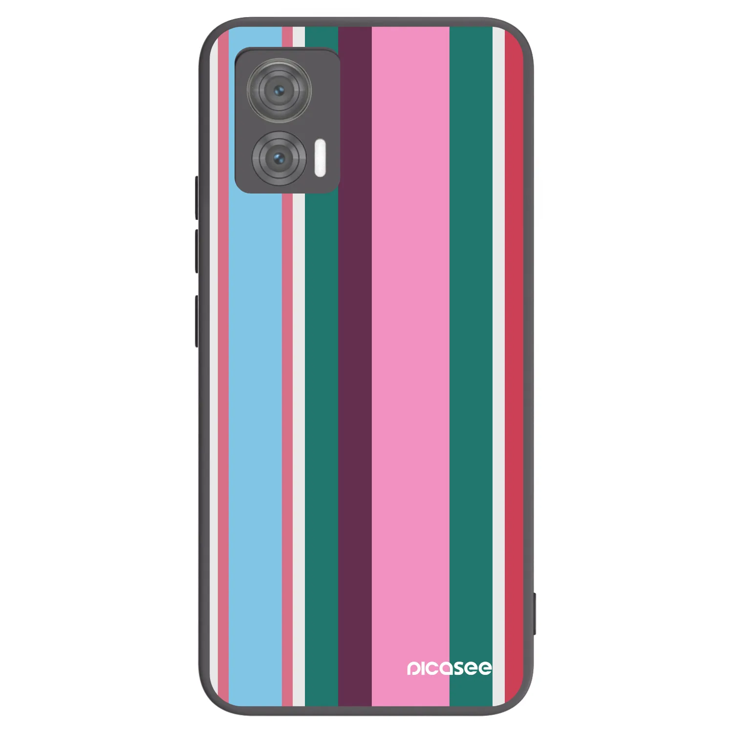 Picasee Μαύρη θήκη σιλικόνης για Motorola Edge 30 Neo - Cabana club