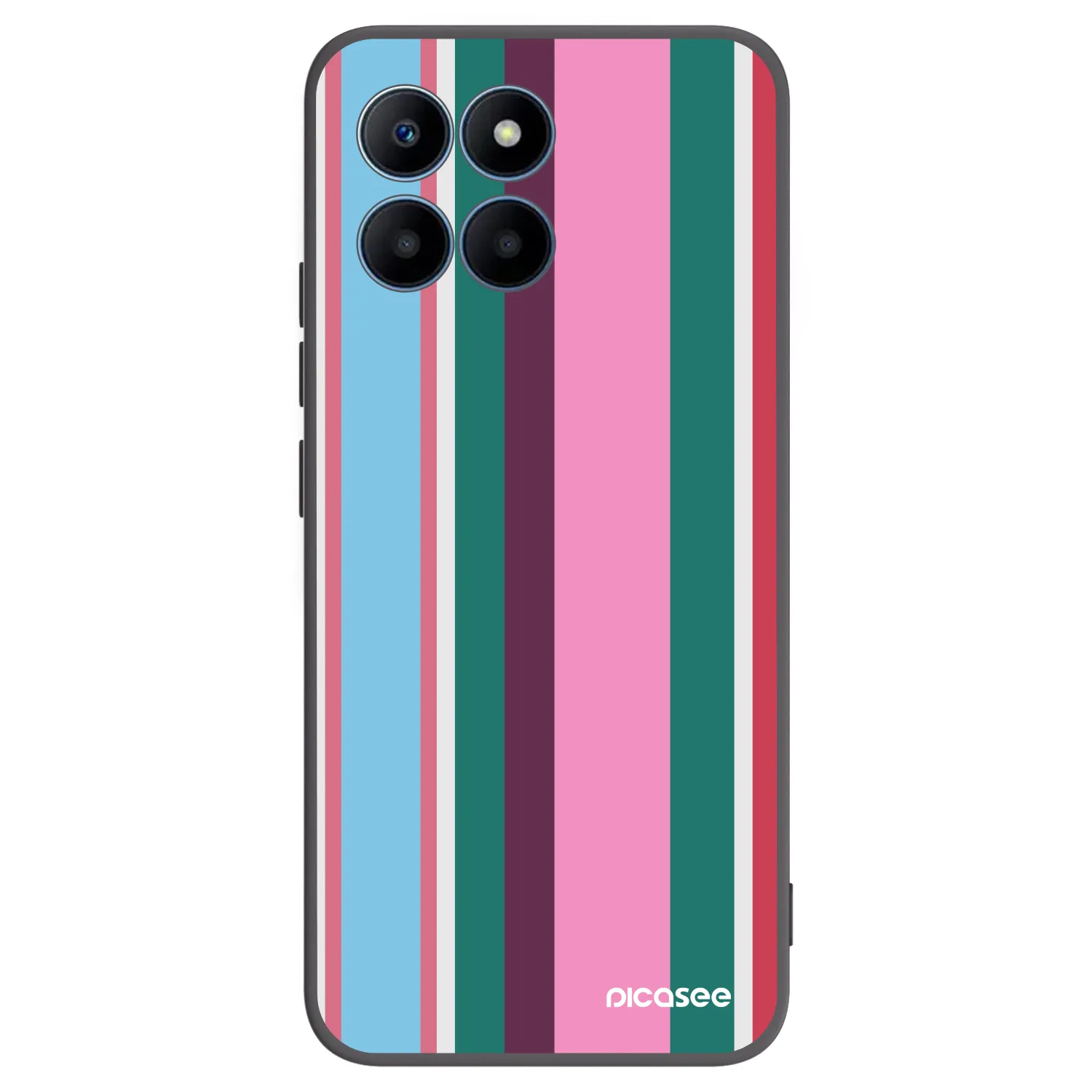Picasee Μαύρη θήκη σιλικόνης για Honor 70 Lite - Cabana club