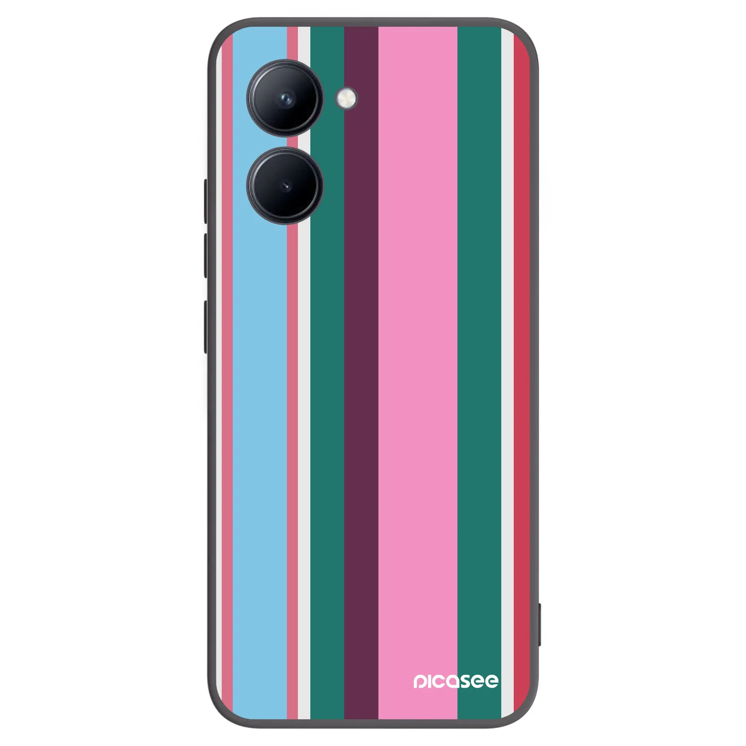 Picasee Μαύρη θήκη σιλικόνης για Realme C33 (2023) - Cabana club