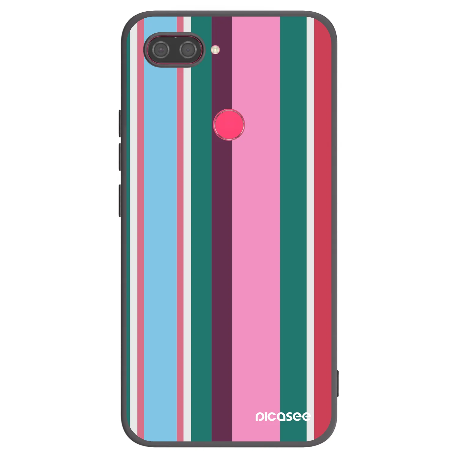 Picasee Μαύρη θήκη σιλικόνης για Xiaomi Mi 8 Lite - Cabana club