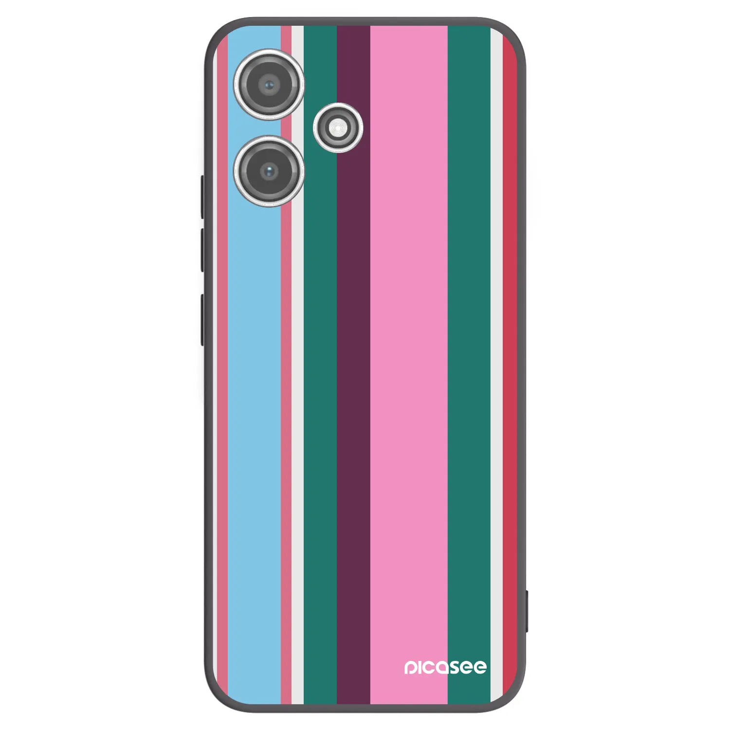 Picasee Μαύρη θήκη σιλικόνης για Xiaomi Redmi 12 5G - Cabana club