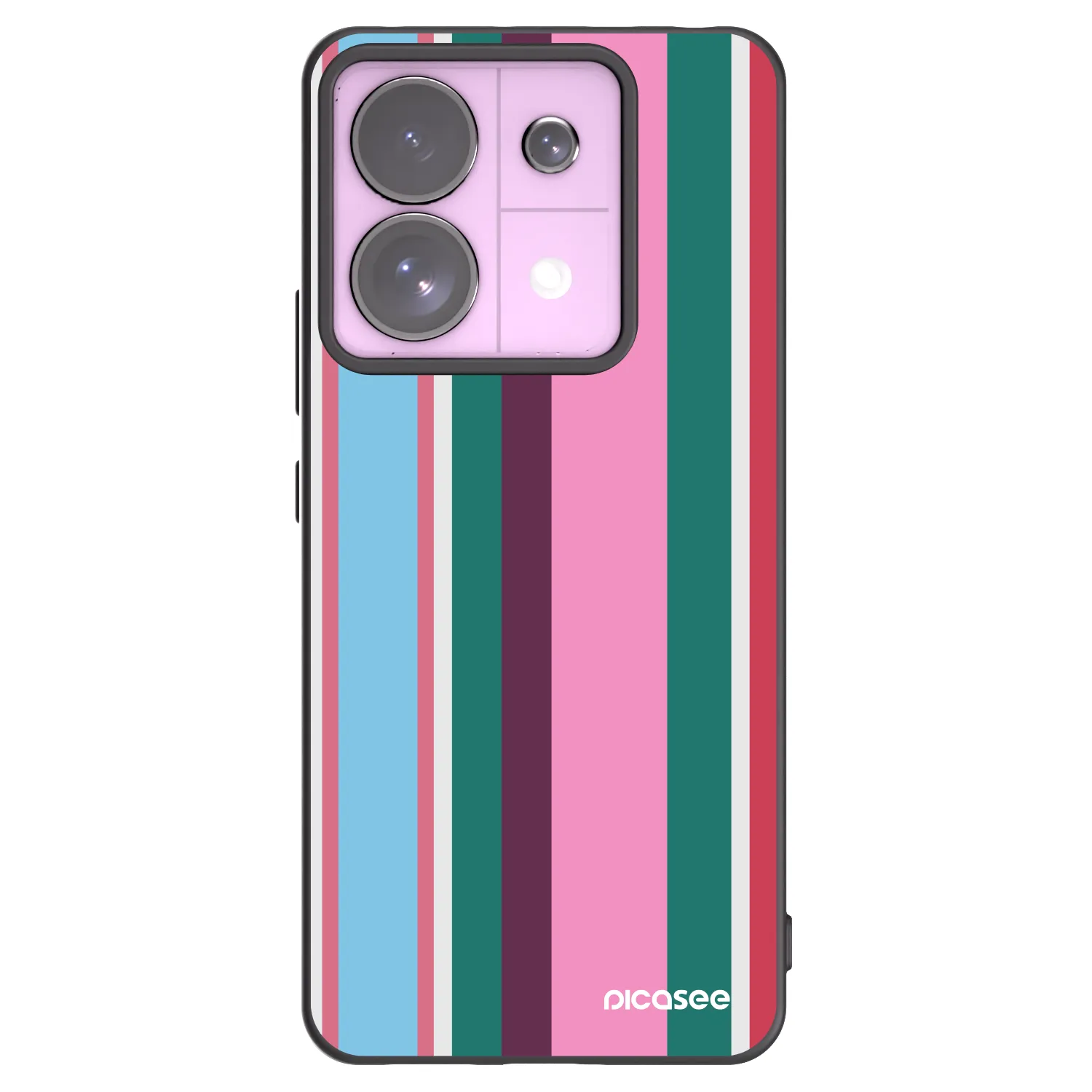 Picasee Μαύρη θήκη σιλικόνης για Xiaomi Redmi Note 13 Pro 5G - Cabana club