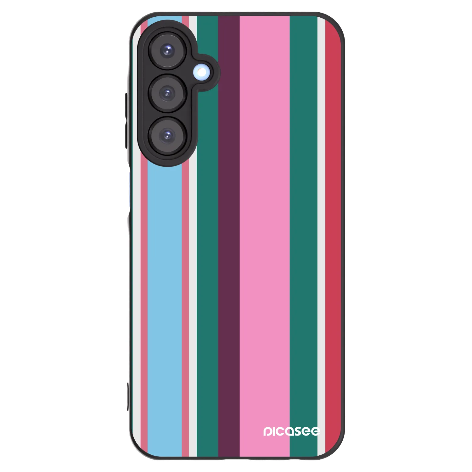 Picasee Μαύρη θήκη σιλικόνης για Samsung Galaxy A25 A256B 5G - Cabana club