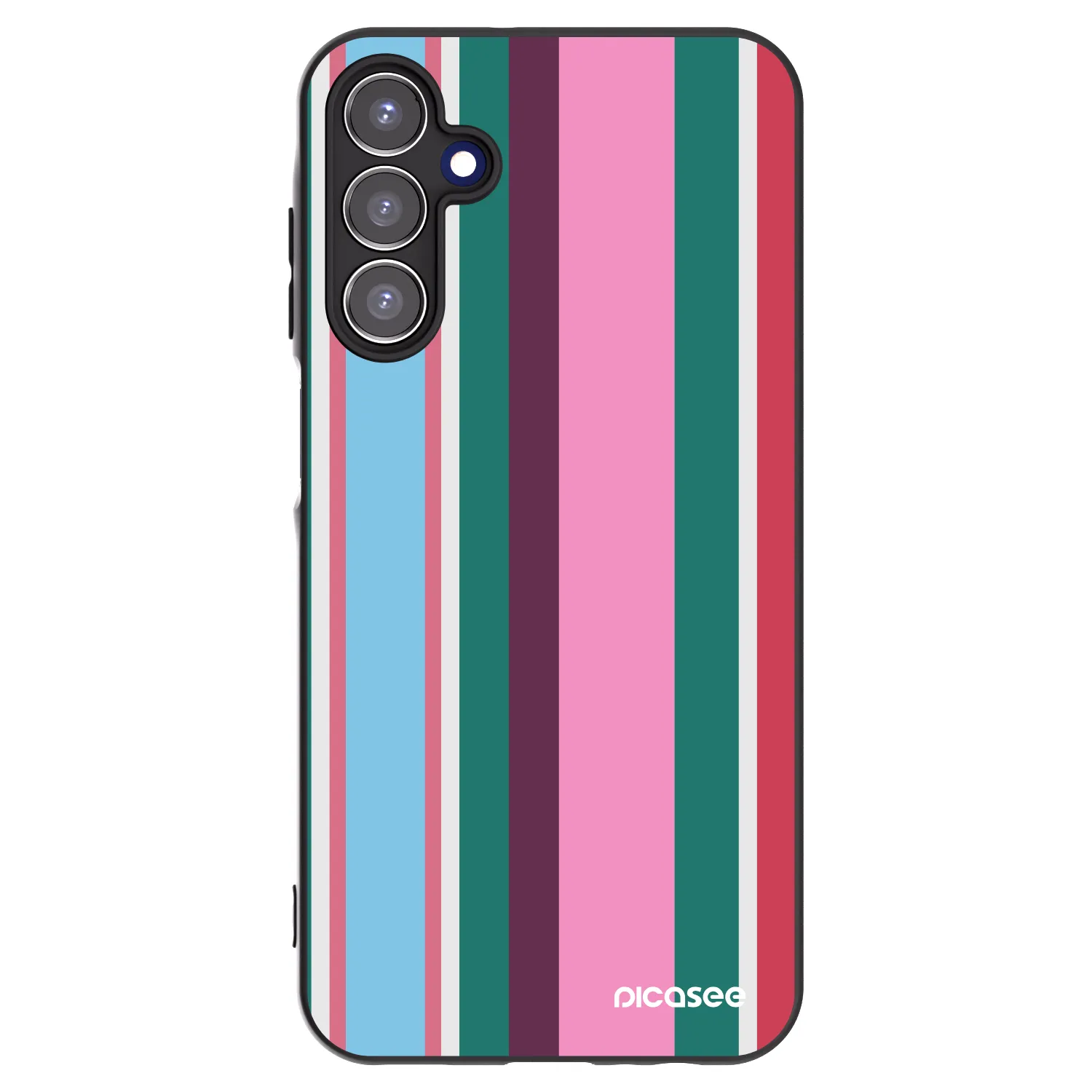 Picasee Μαύρη θήκη σιλικόνης για Samsung Galaxy A15 A155F 4G - Cabana club