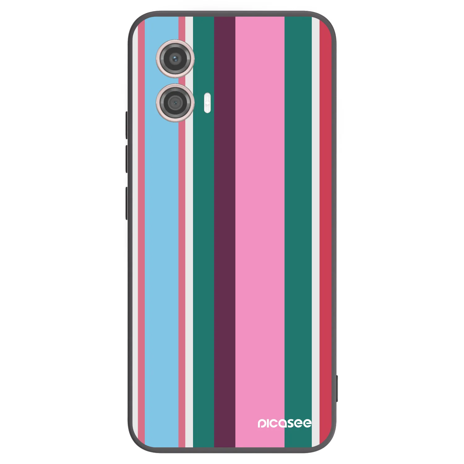 Picasee Μαύρη θήκη σιλικόνης για Motorola Moto G53 5G - Cabana club
