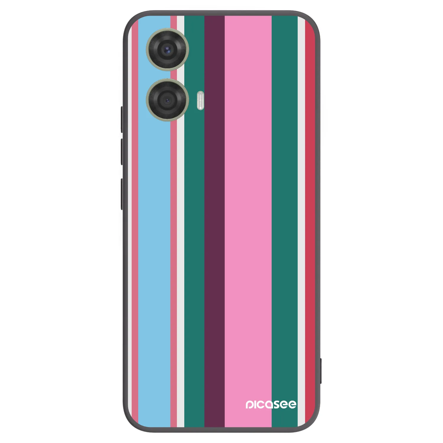 Picasee Μαύρη θήκη σιλικόνης για Motorola Moto G24 - Cabana club