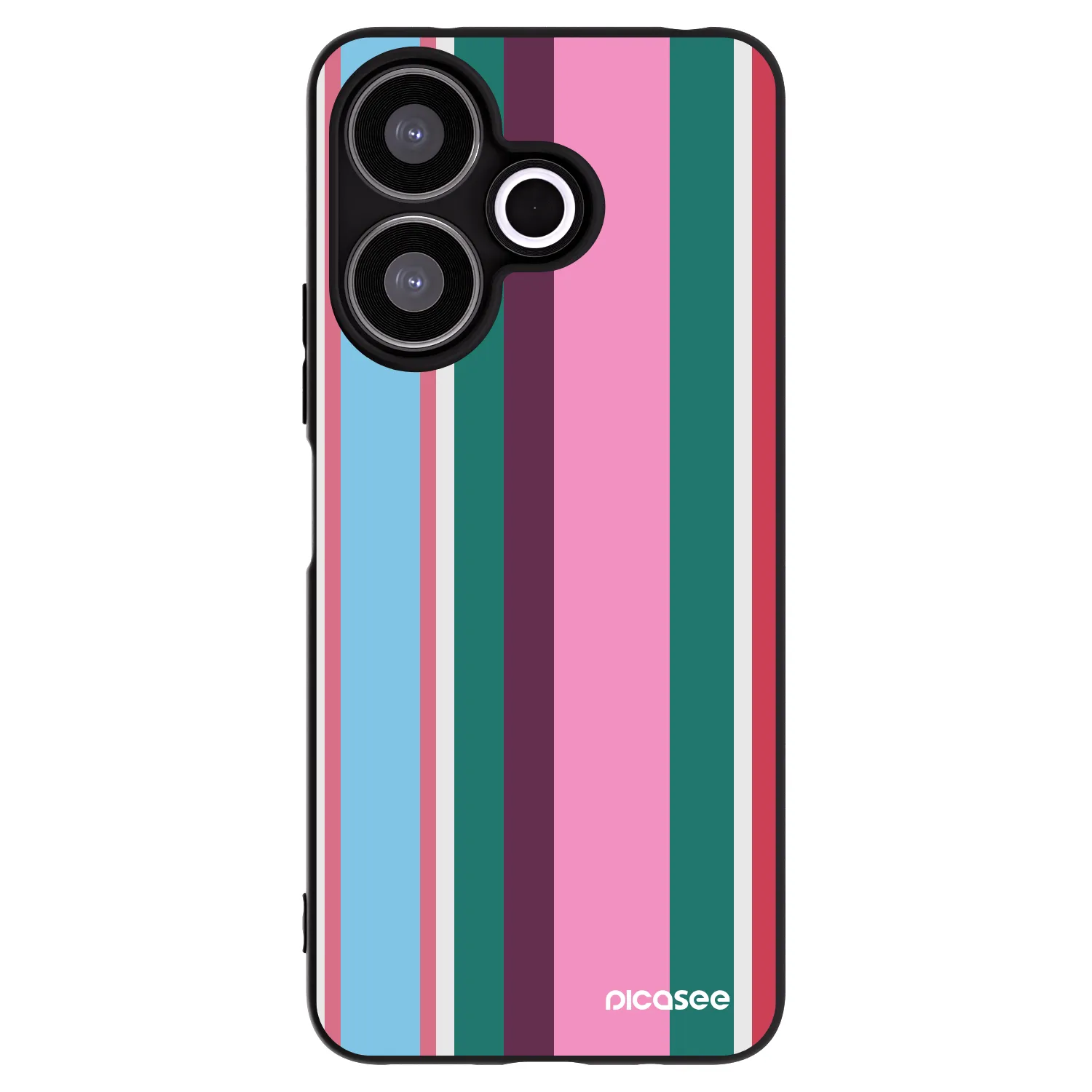 Picasee Μαύρη θήκη σιλικόνης για Xiaomi Redmi 13 4G - Cabana club