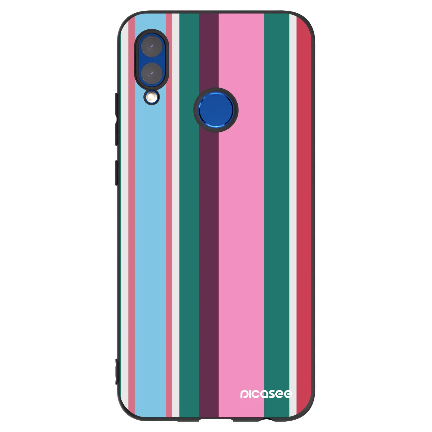 Picasee Μαύρη θήκη σιλικόνης για Honor 10 Lite - Cabana club