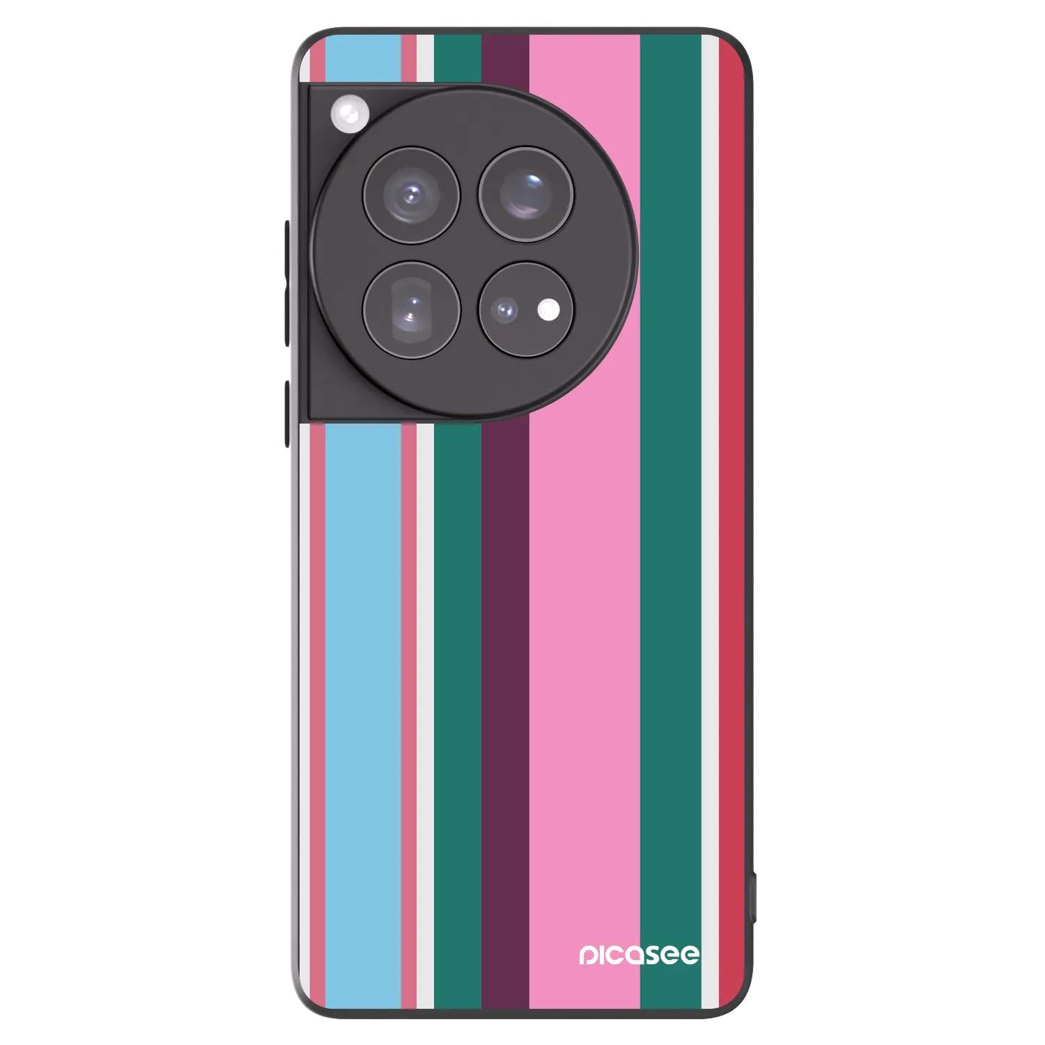Picasee Μαύρη θήκη σιλικόνης για OnePlus 12 5G - Cabana club