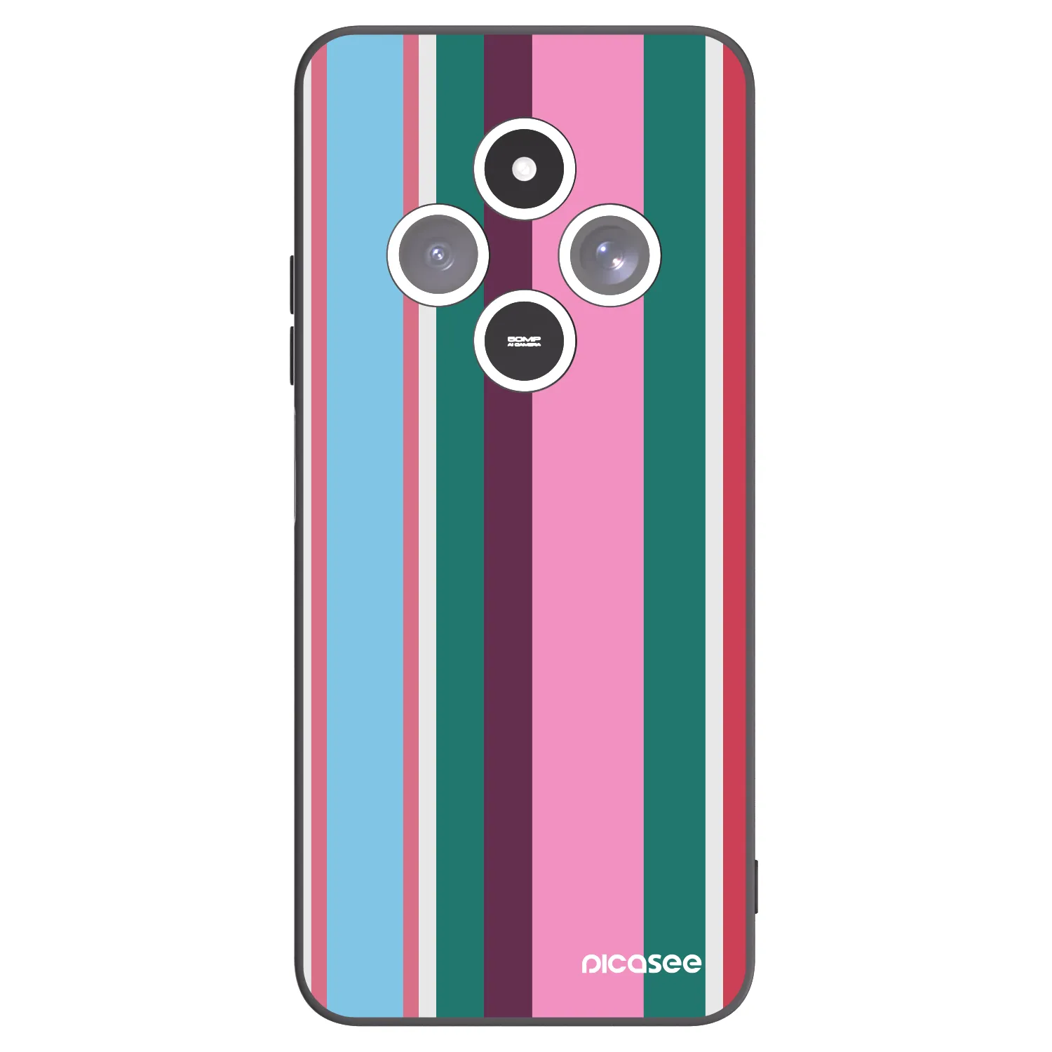 Picasee Μαύρη θήκη σιλικόνης για Xiaomi Redmi 14C - Cabana club