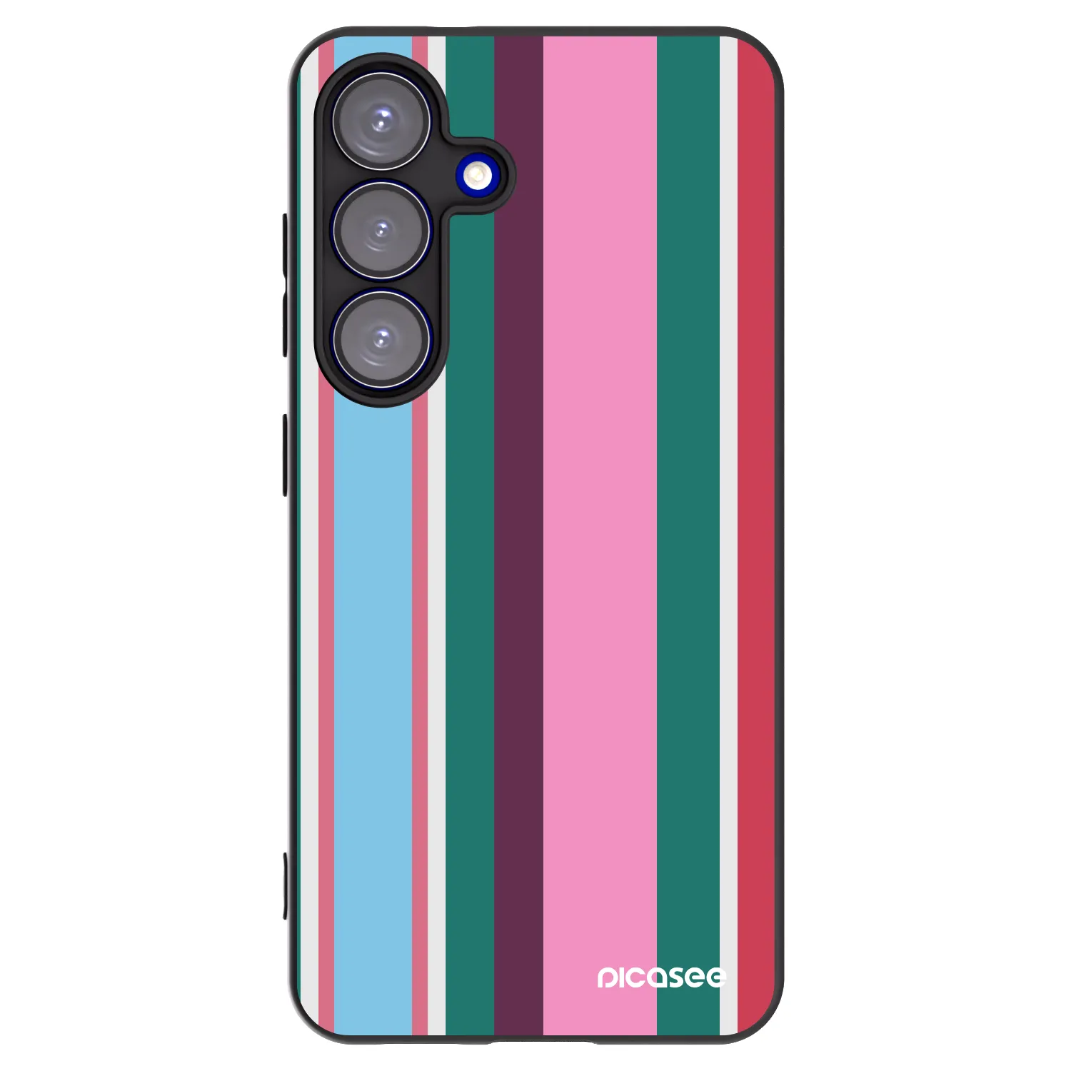 Picasee Μαύρη θήκη σιλικόνης για Samsung Galaxy S25 5G - Cabana club