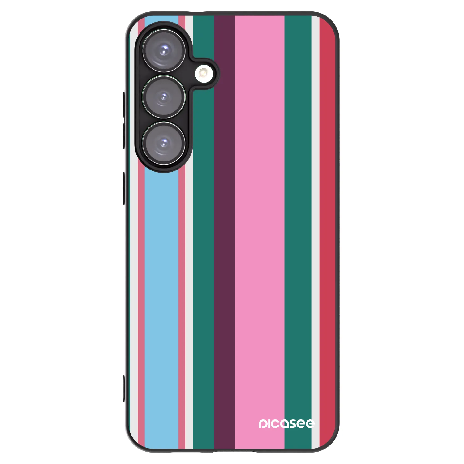 Picasee Μαύρη θήκη σιλικόνης για Samsung Galaxy S25+ 5G - Cabana club