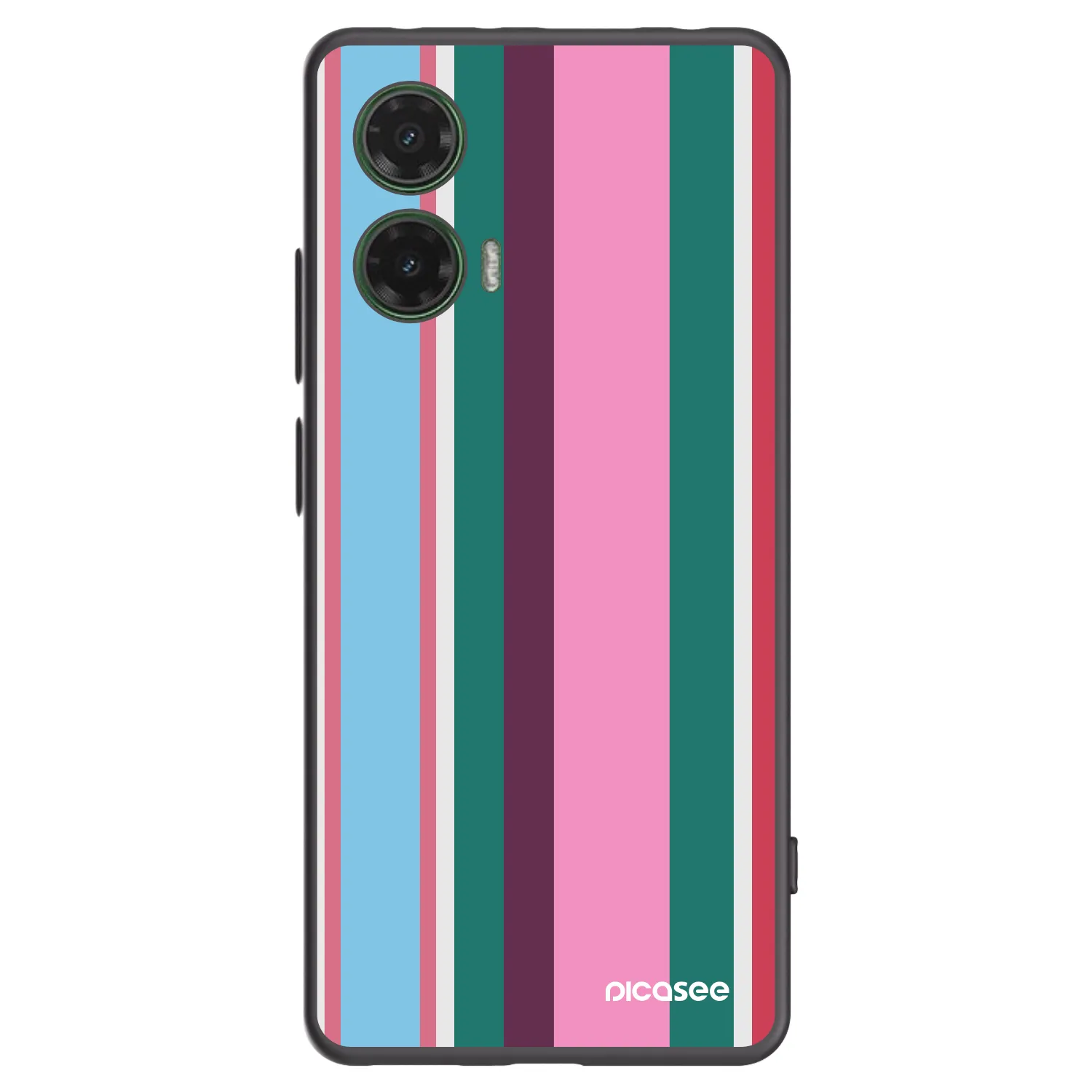 Picasee Μαύρη θήκη σιλικόνης για Motorola Moto G35 5G - Cabana club