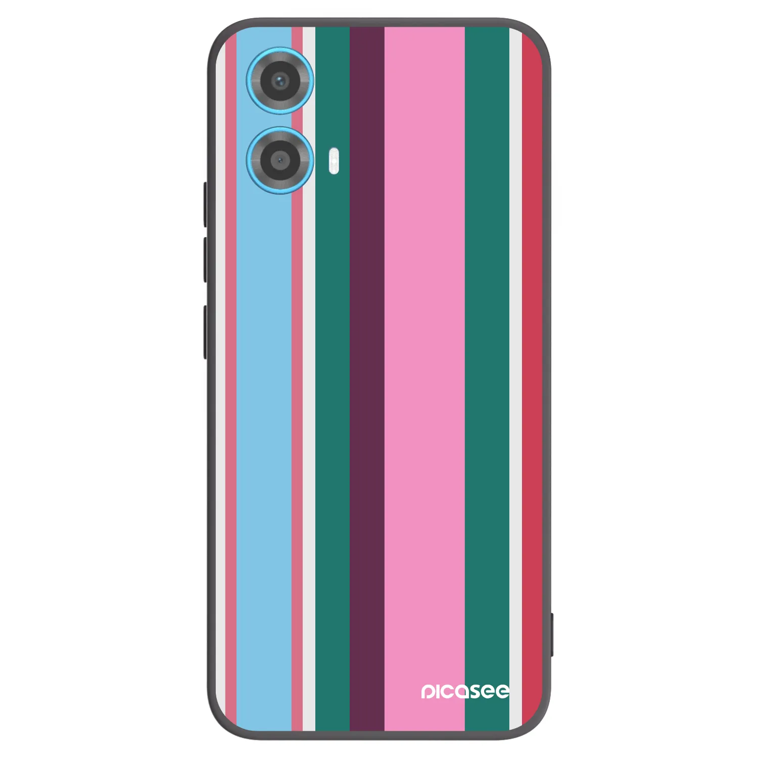 Picasee Μαύρη θήκη σιλικόνης για Motorola Moto G34 5G - Cabana club