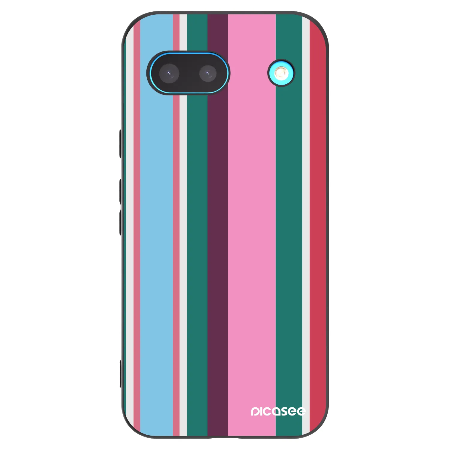 Picasee Μαύρη θήκη σιλικόνης για Google Pixel 8a - Cabana club