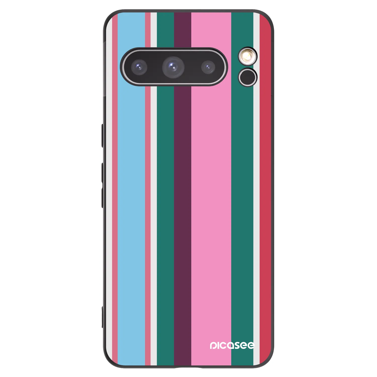 Picasee Μαύρη θήκη σιλικόνης για Google Pixel 8 Pro - Cabana club
