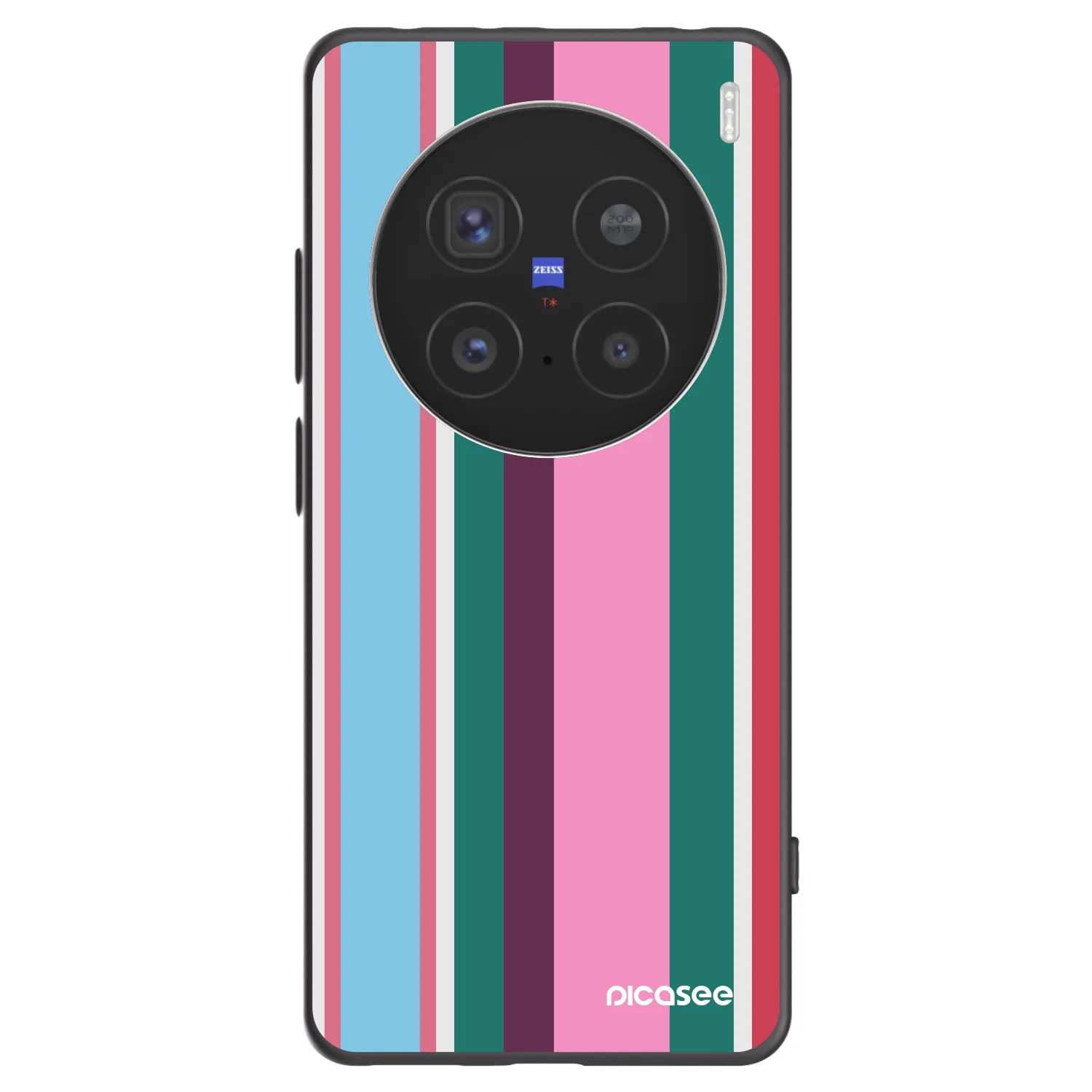 Picasee Μαύρη θήκη σιλικόνης για Vivo X200 Pro - Cabana club