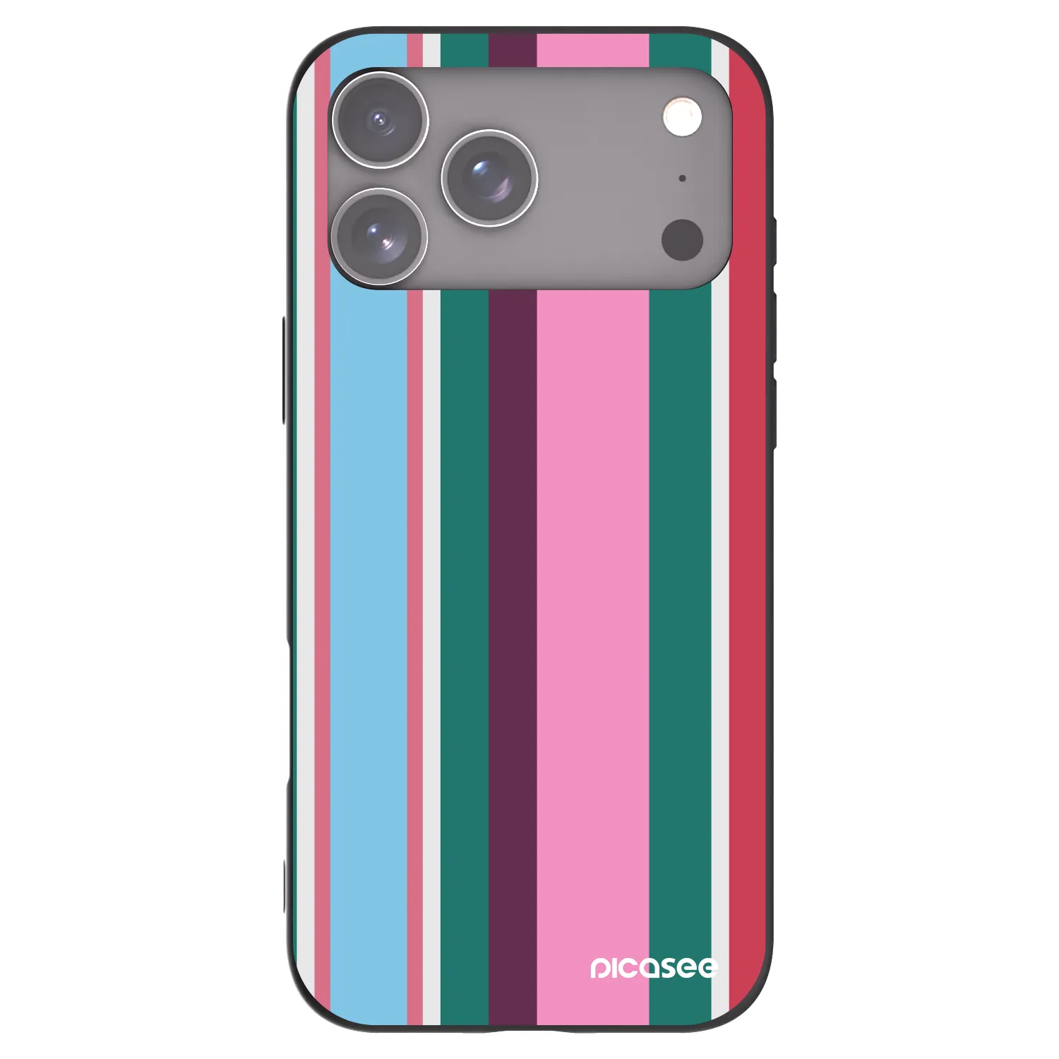 Picasee Μαύρη θήκη σιλικόνης για Apple iPhone 17 Pro Max - Cabana club