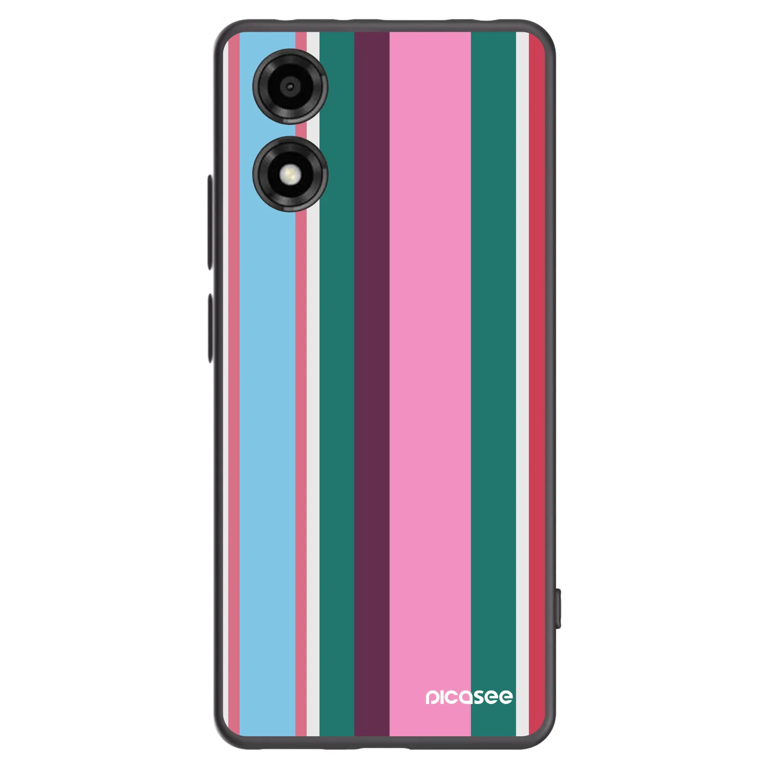 Picasee Μαύρη θήκη σιλικόνης για Motorola Moto E14 - Cabana club
