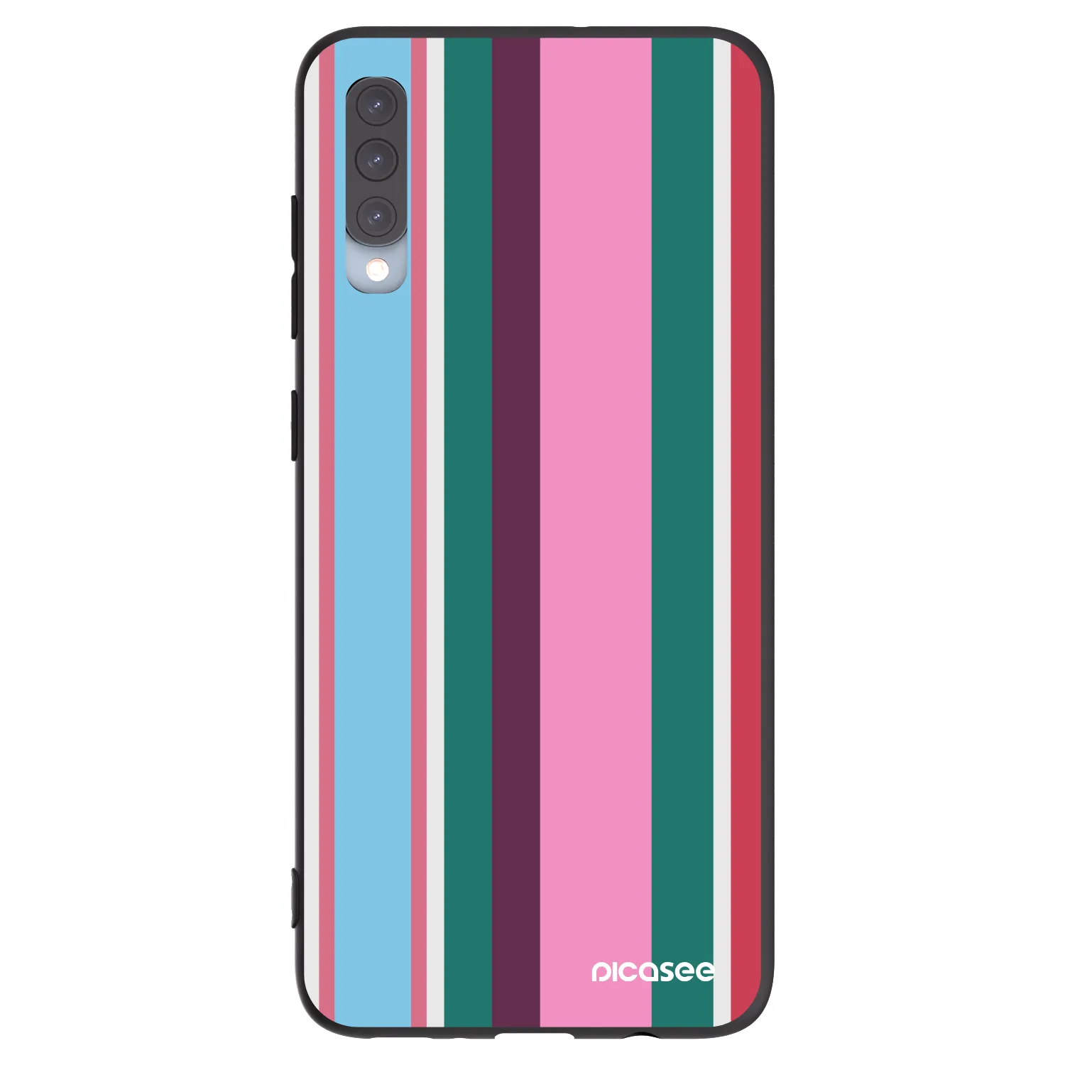 Picasee Μαύρη θήκη σιλικόνης για Samsung Galaxy A70 A705F - Cabana club