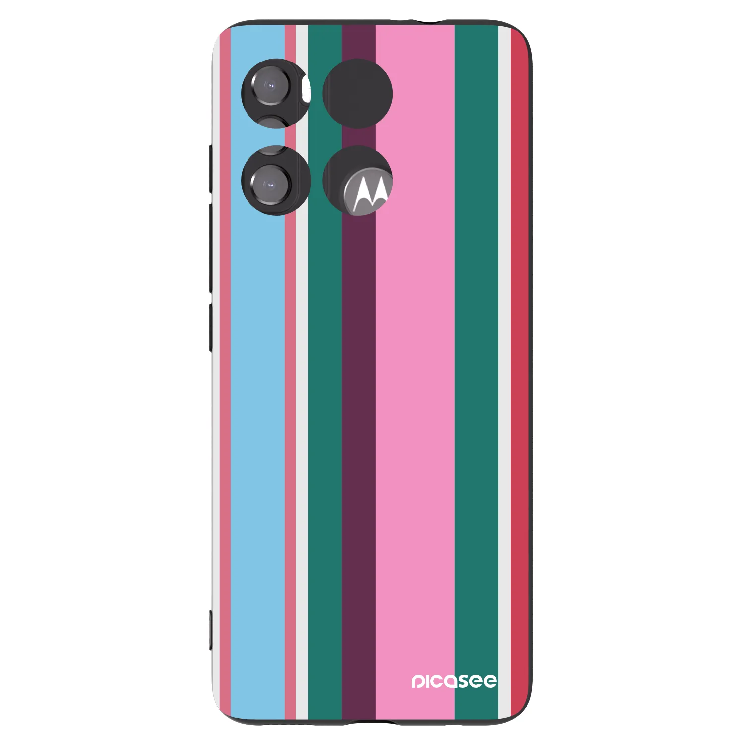 Picasee Μαύρη θήκη σιλικόνης για Motorola Edge 60 5G - Cabana club