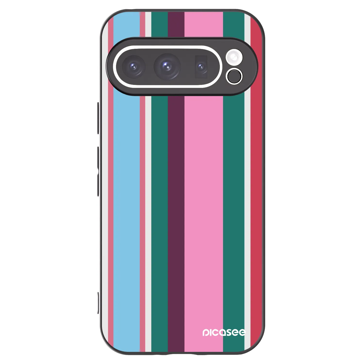 Picasee Μαύρη θήκη σιλικόνης για Google Pixel 9 Pro XL - Cabana club
