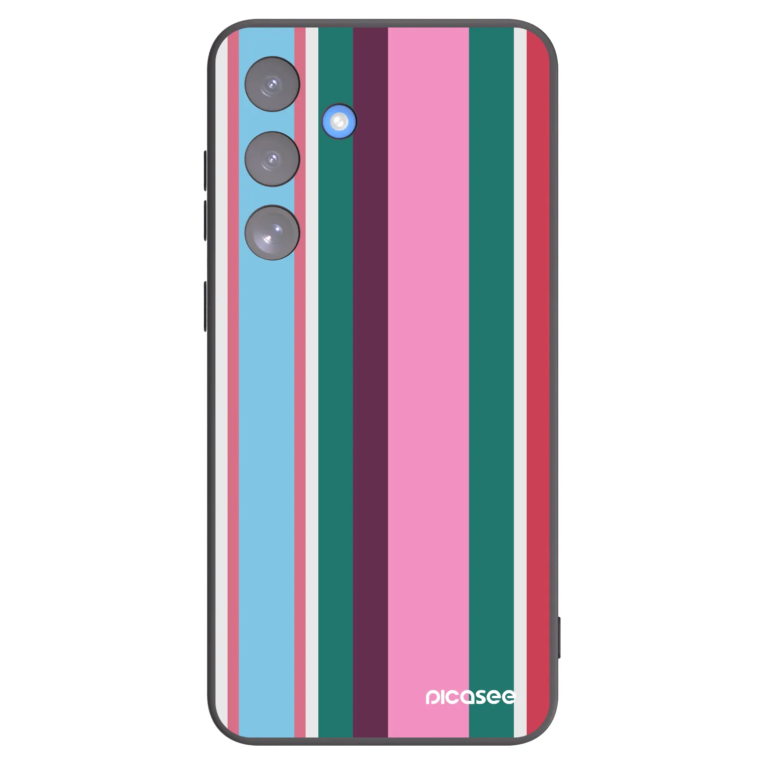Picasee Μαύρη θήκη σιλικόνης για Samsung Galaxy S25 FE 5G - Cabana club