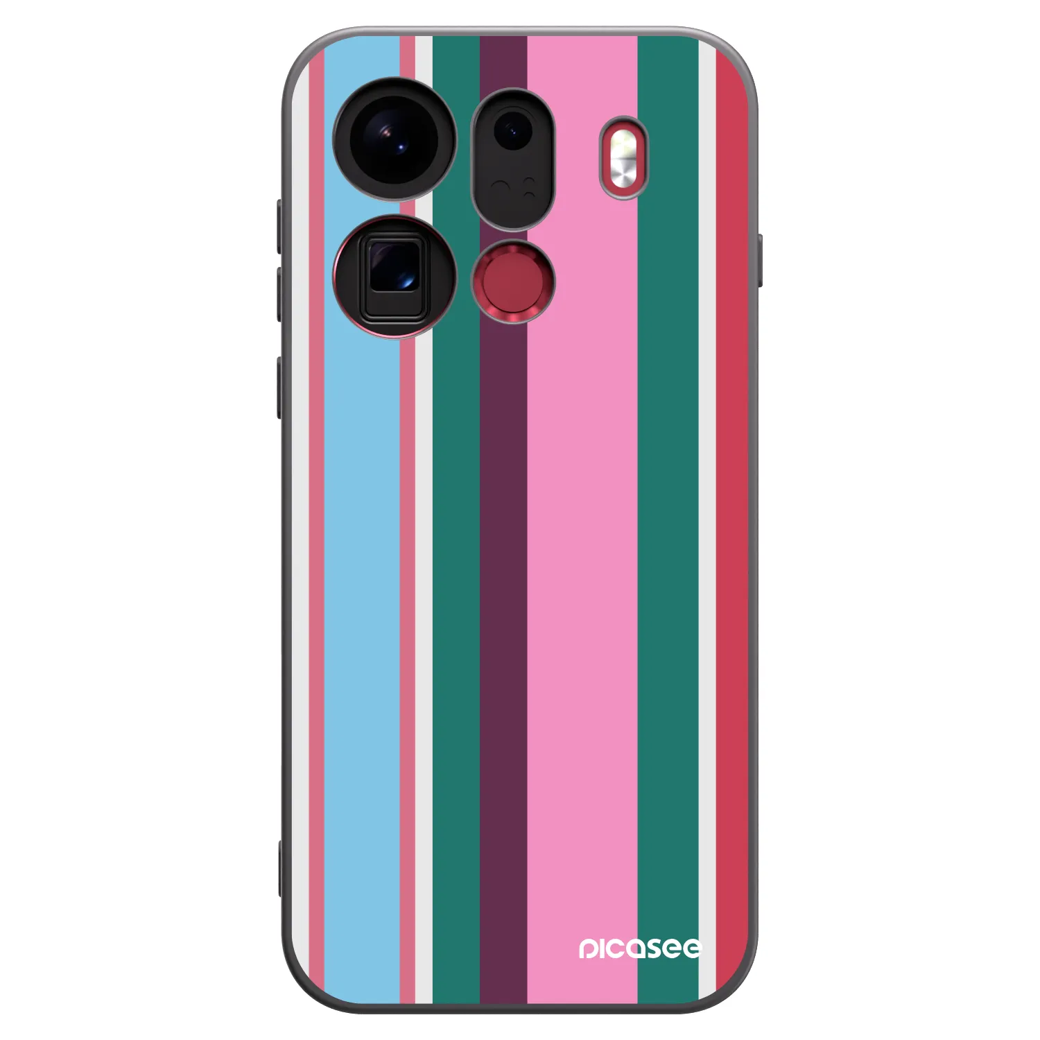 Picasee Μαύρη θήκη σιλικόνης για OPPO Find X9 Pro - Cabana club